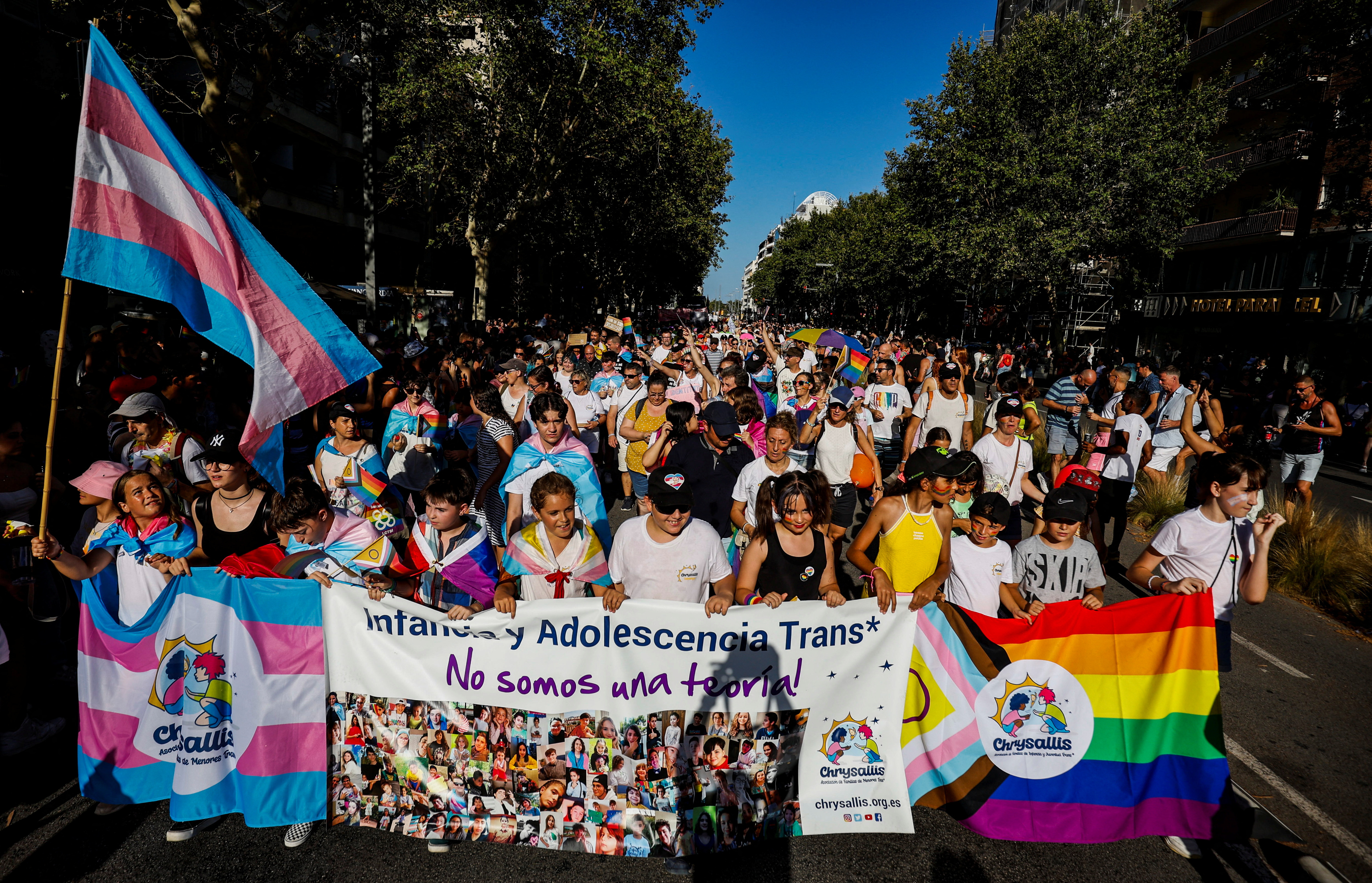 Families of Spanish trans youths fear roll-back of rights Reuters pic