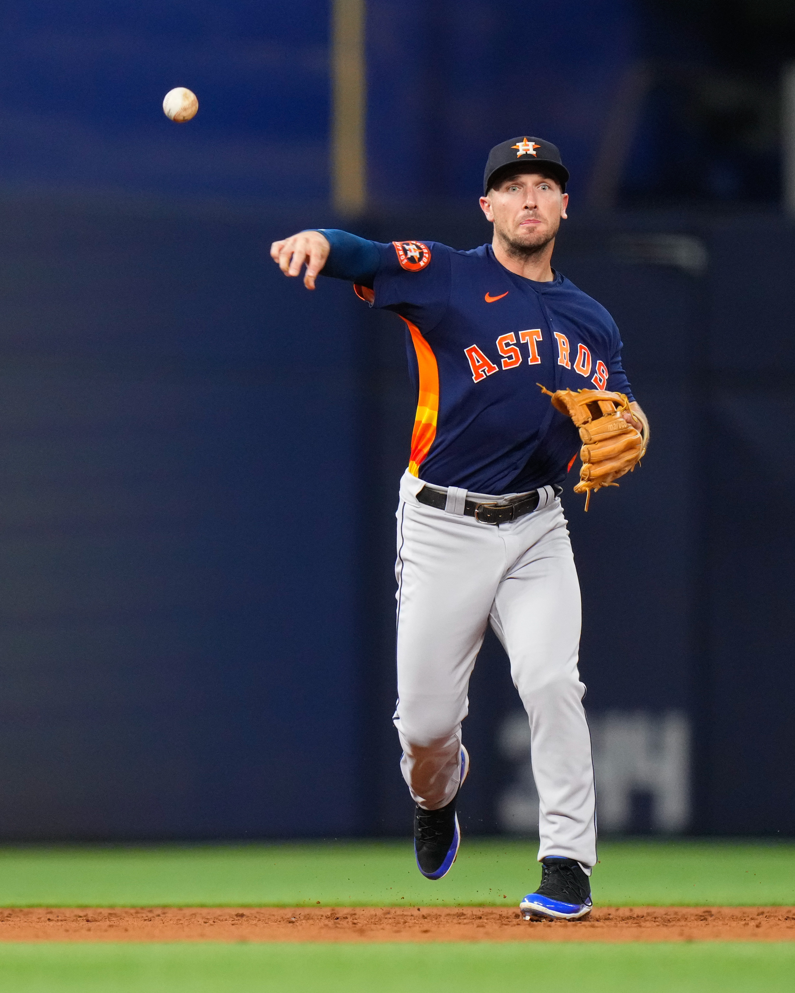 Houston Astros pitcher Jose Lima throws a pitch in the second