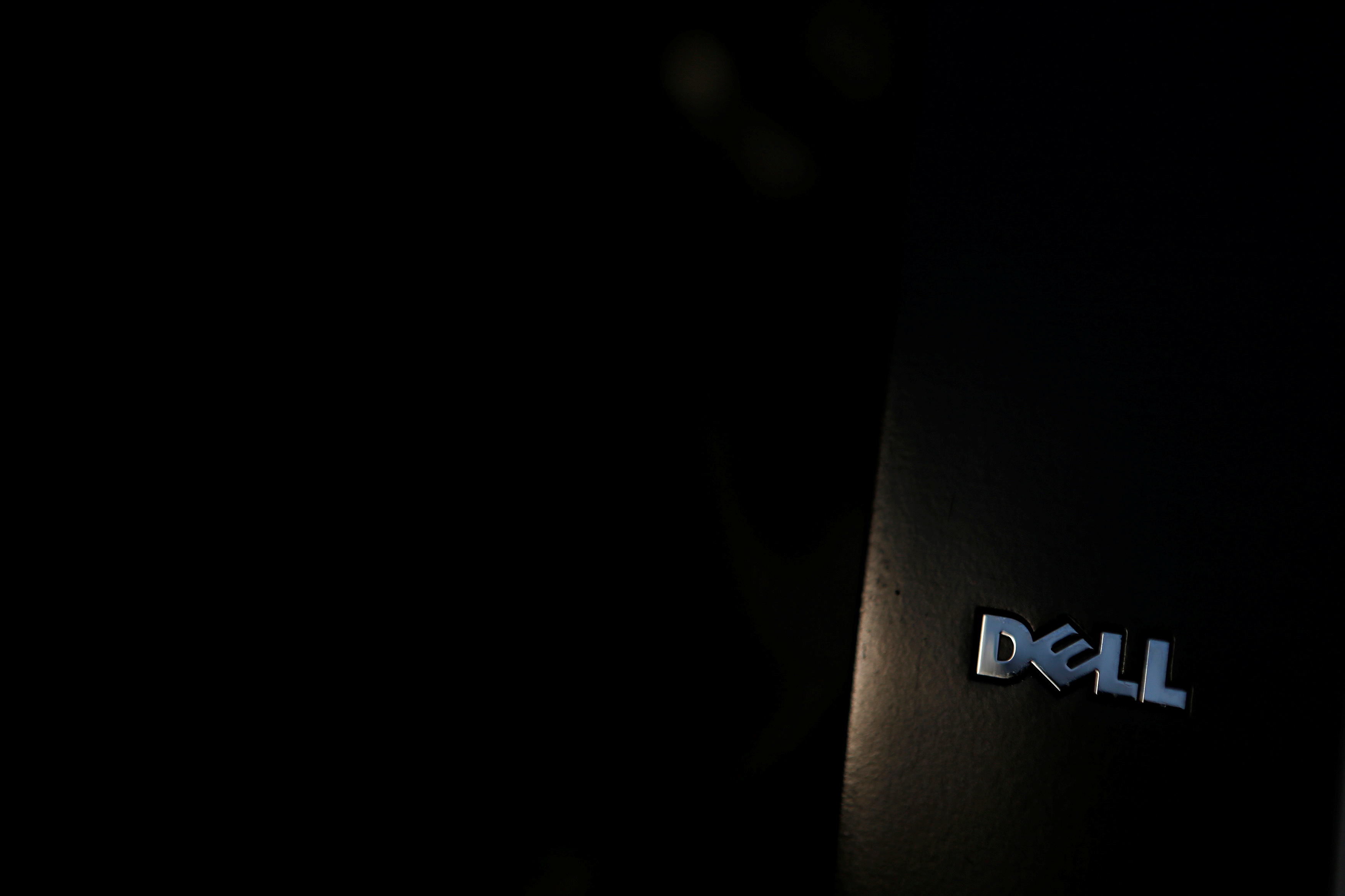 The logo of a Dell laptop computer is pictured in Pasadena, California July 17, 2013. REUTERS/Mario Anzuoni