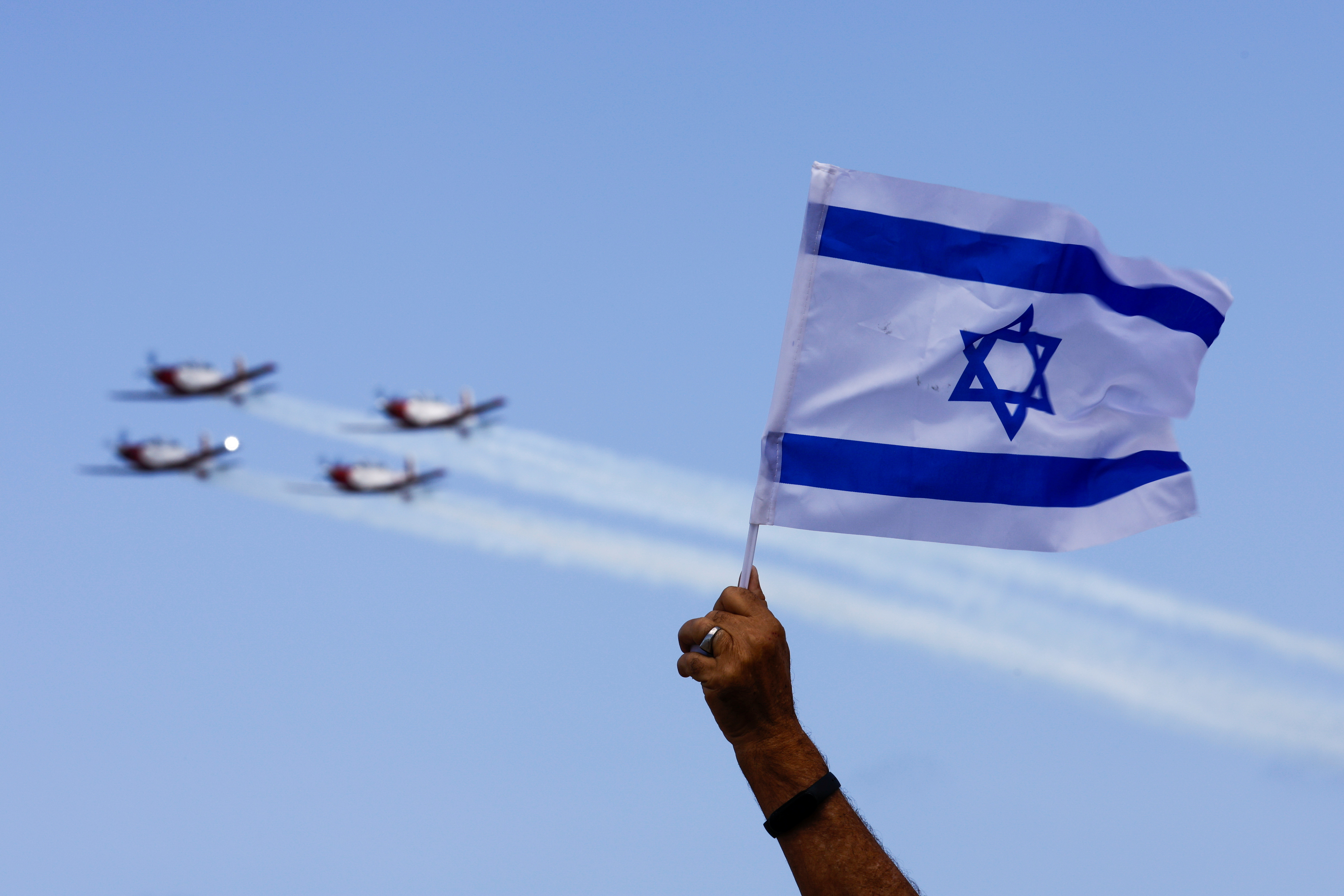 Israel marks Independence Day, in Tel Aviv