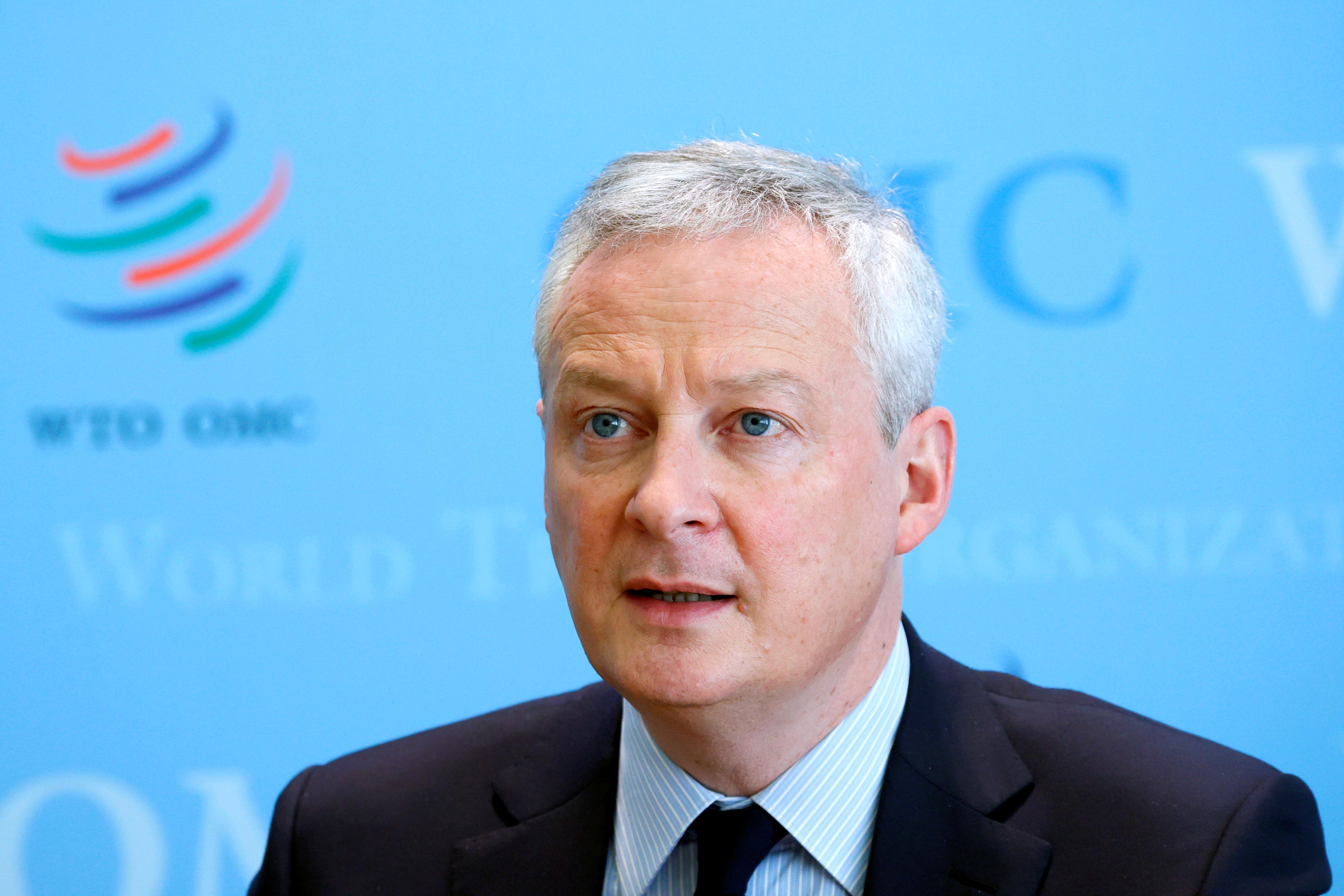 French Finance Minister Le Maire and WTO Director-General Okonjo-Iweala meet in Geneva