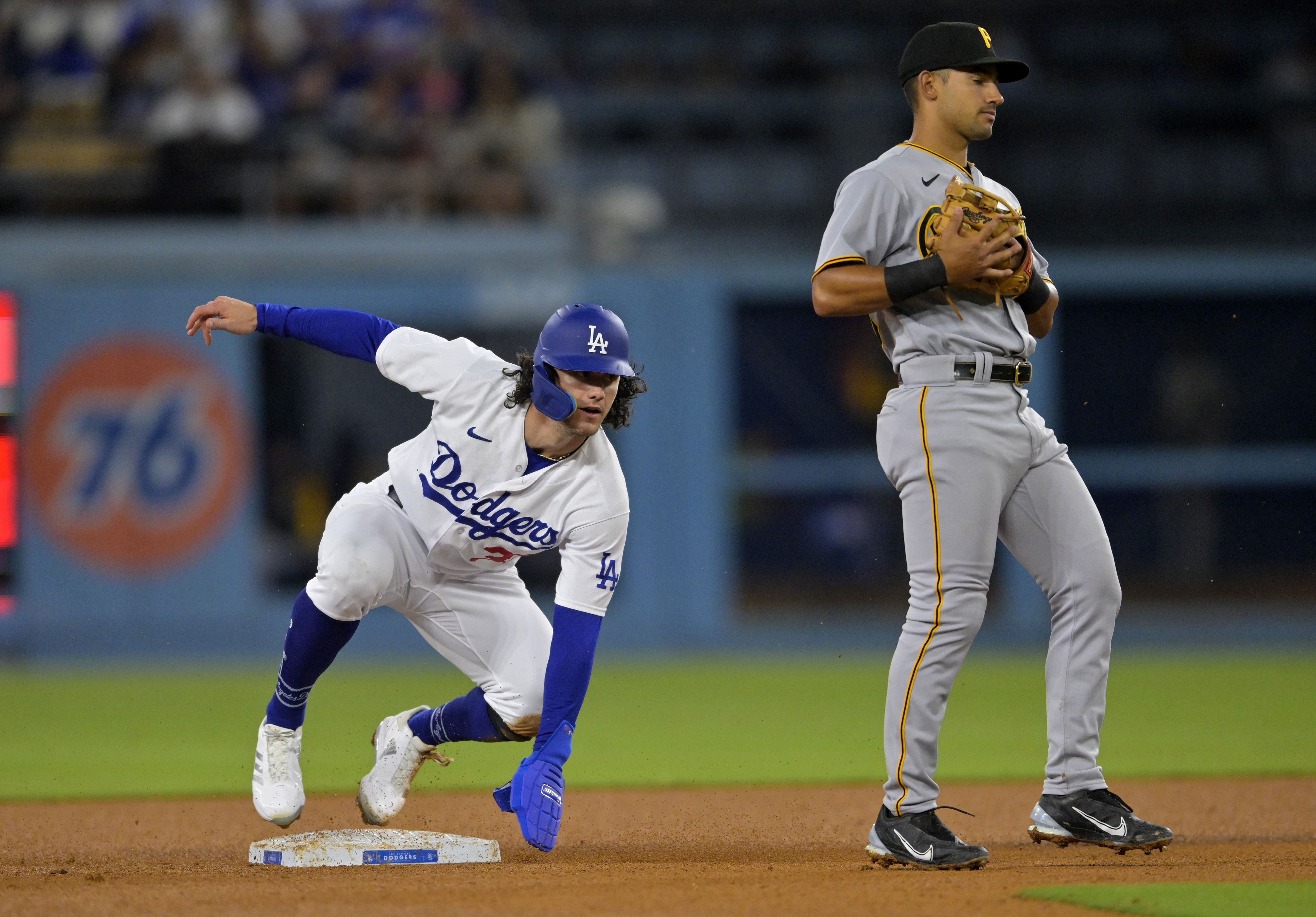 Los Angeles Dodgers right fielder Jason Heyward Nike cleats during in  2023