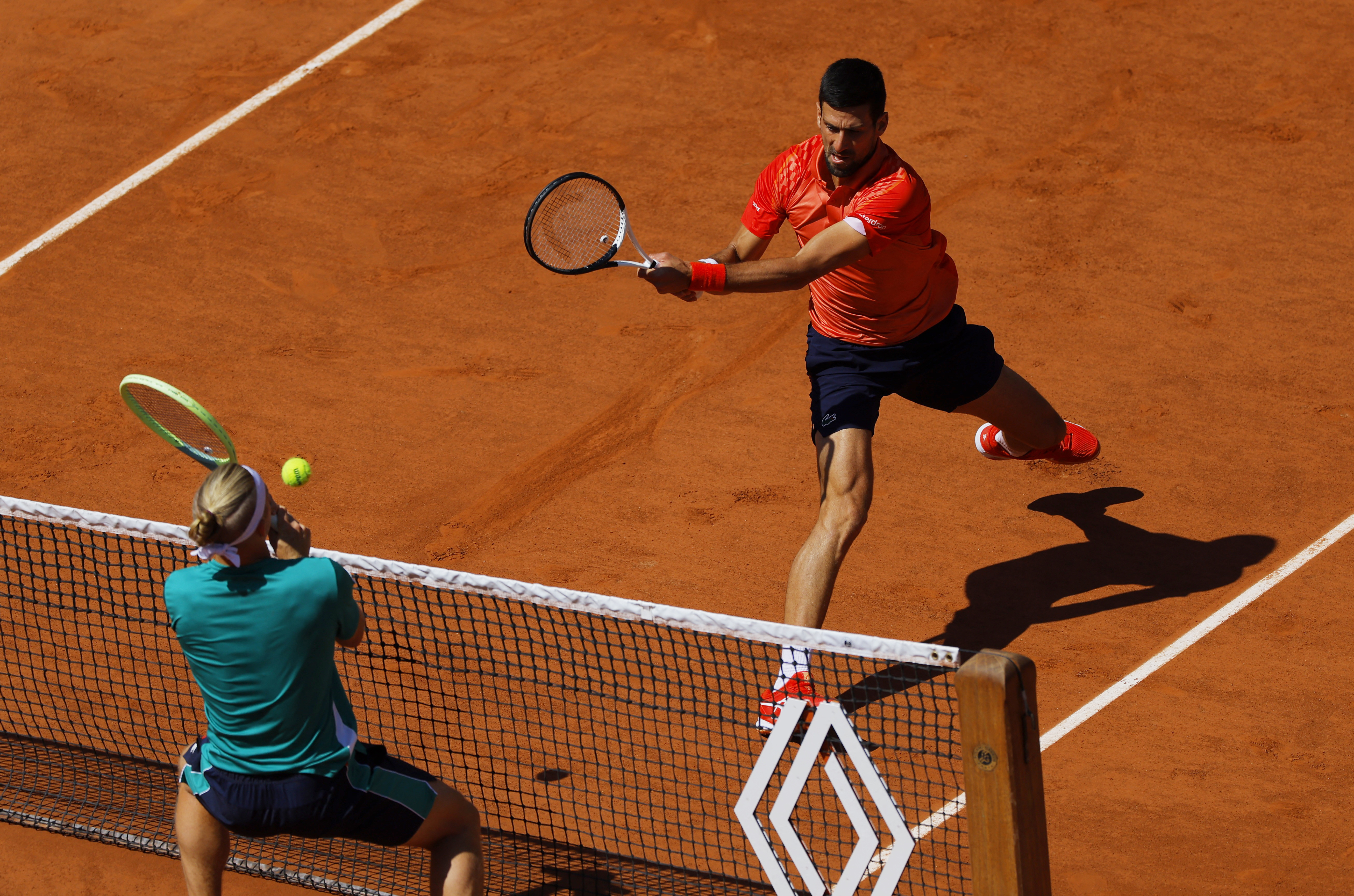 Creaking Djokovic adjusting to new reality at French Open