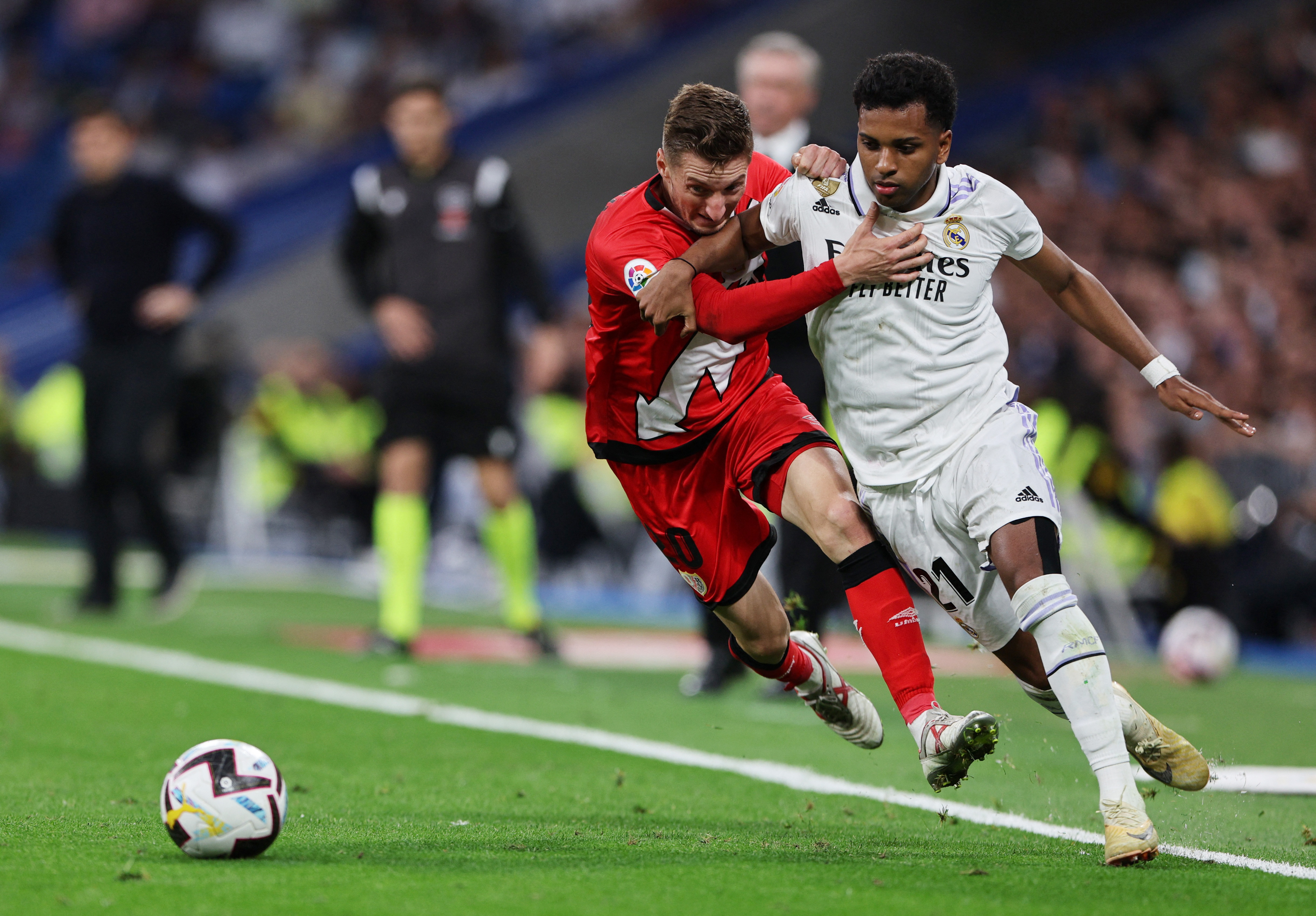 Real Madrid 2-1 Rayo Vallecano: Madrid players and fans show