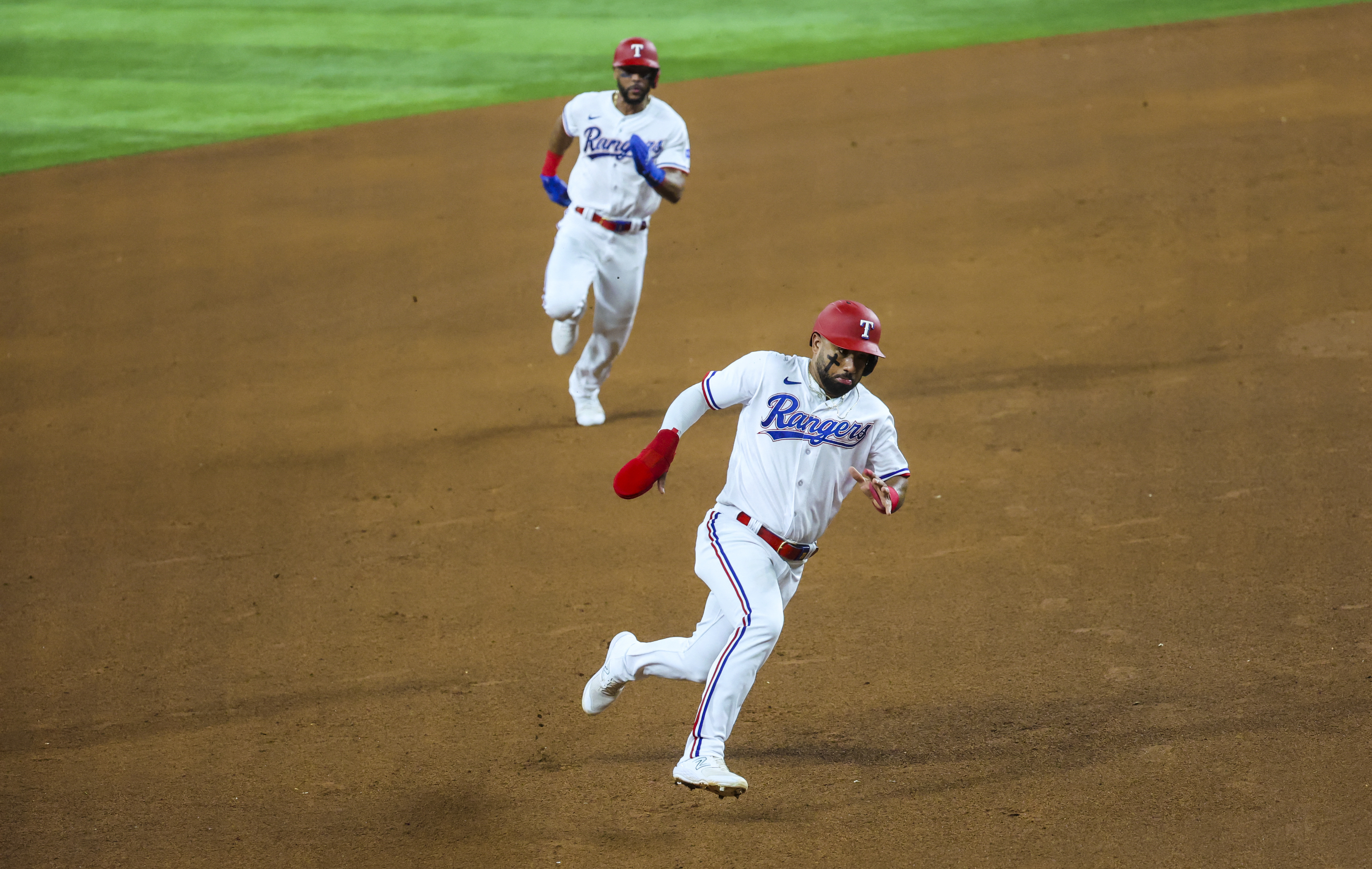 Semien runs hitting streak to 25 games with go-ahead double, Rangers beat  Cardinals 6-4 - The San Diego Union-Tribune