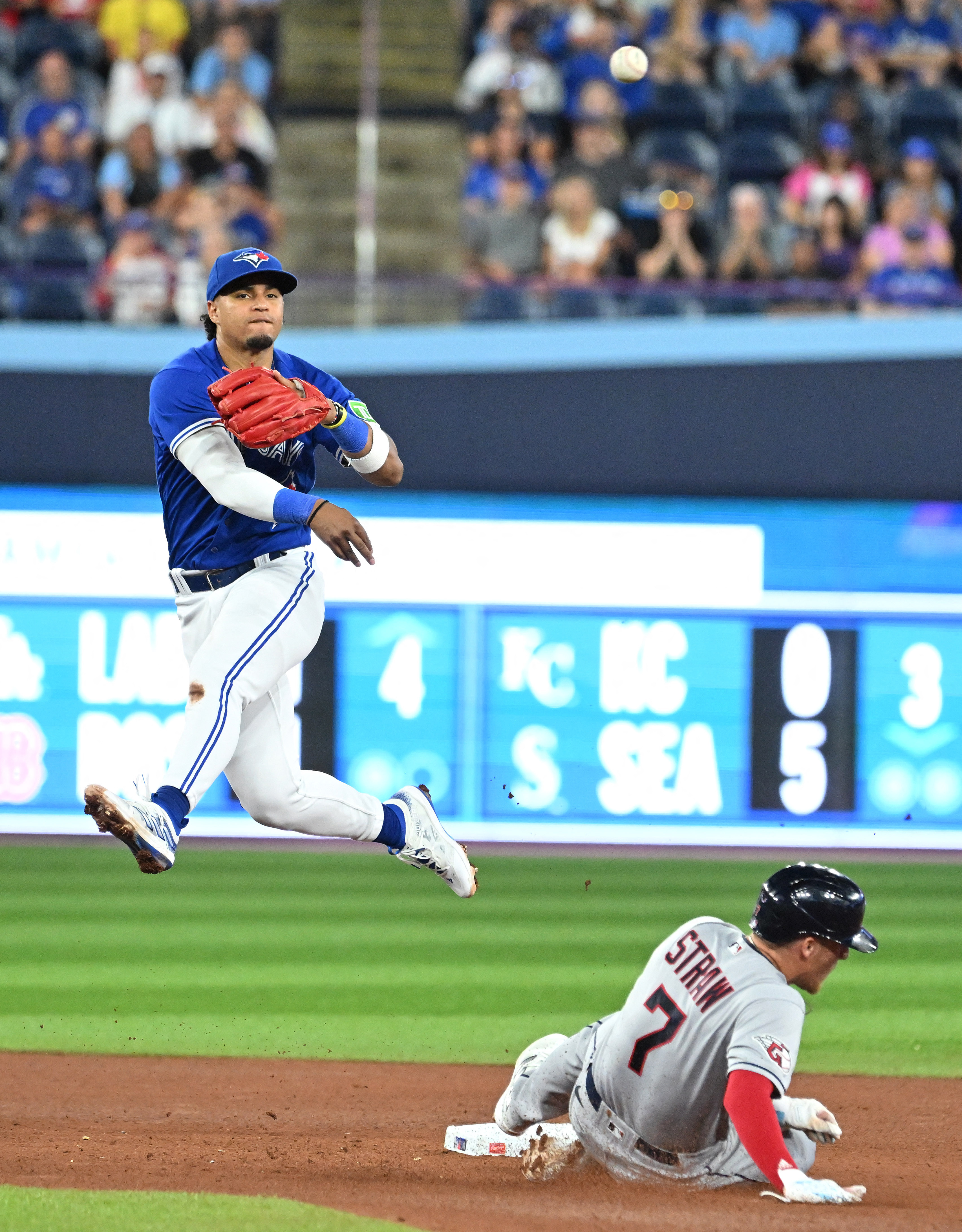 Davis Schneider homers as Hyun Jin Ryu pitches Toronto to 8-3 victory over  Cleveland - The San Diego Union-Tribune