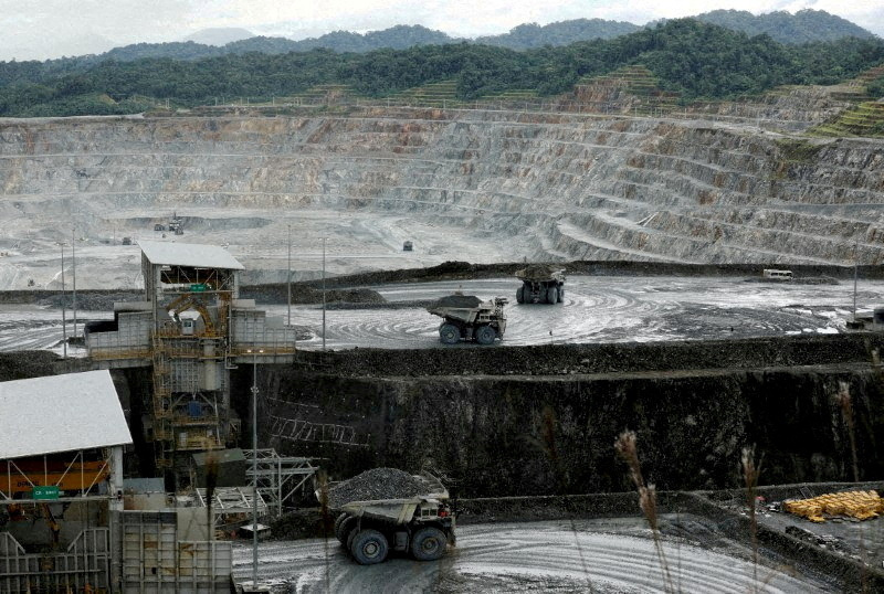Una vista de la mina de cobre Panamá de First Quantum Minerals en Donoso, Panamá, 6 de diciembre de 2022. REUTERS/Aris Martínez