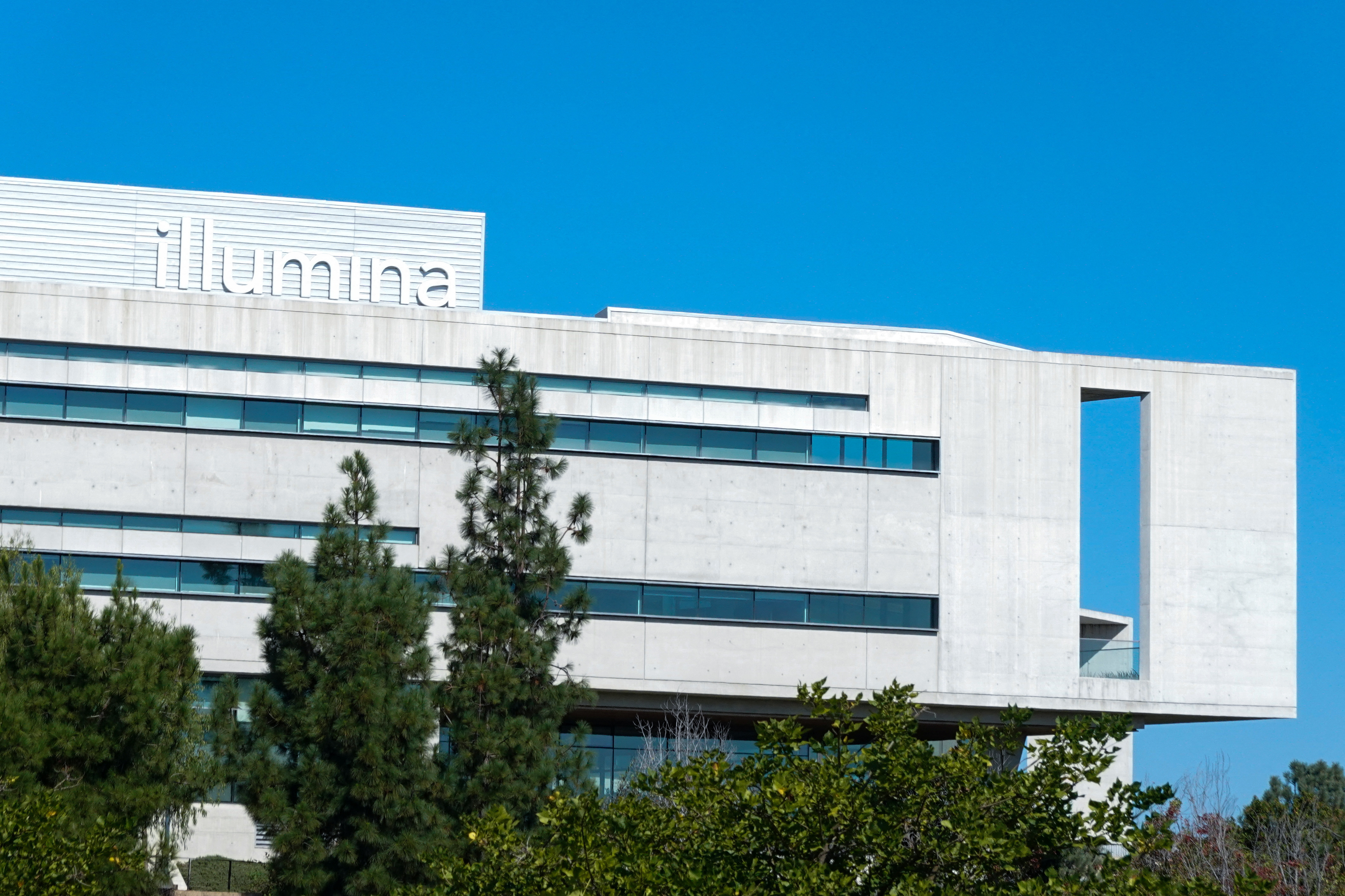 Illumina office building in San Diego