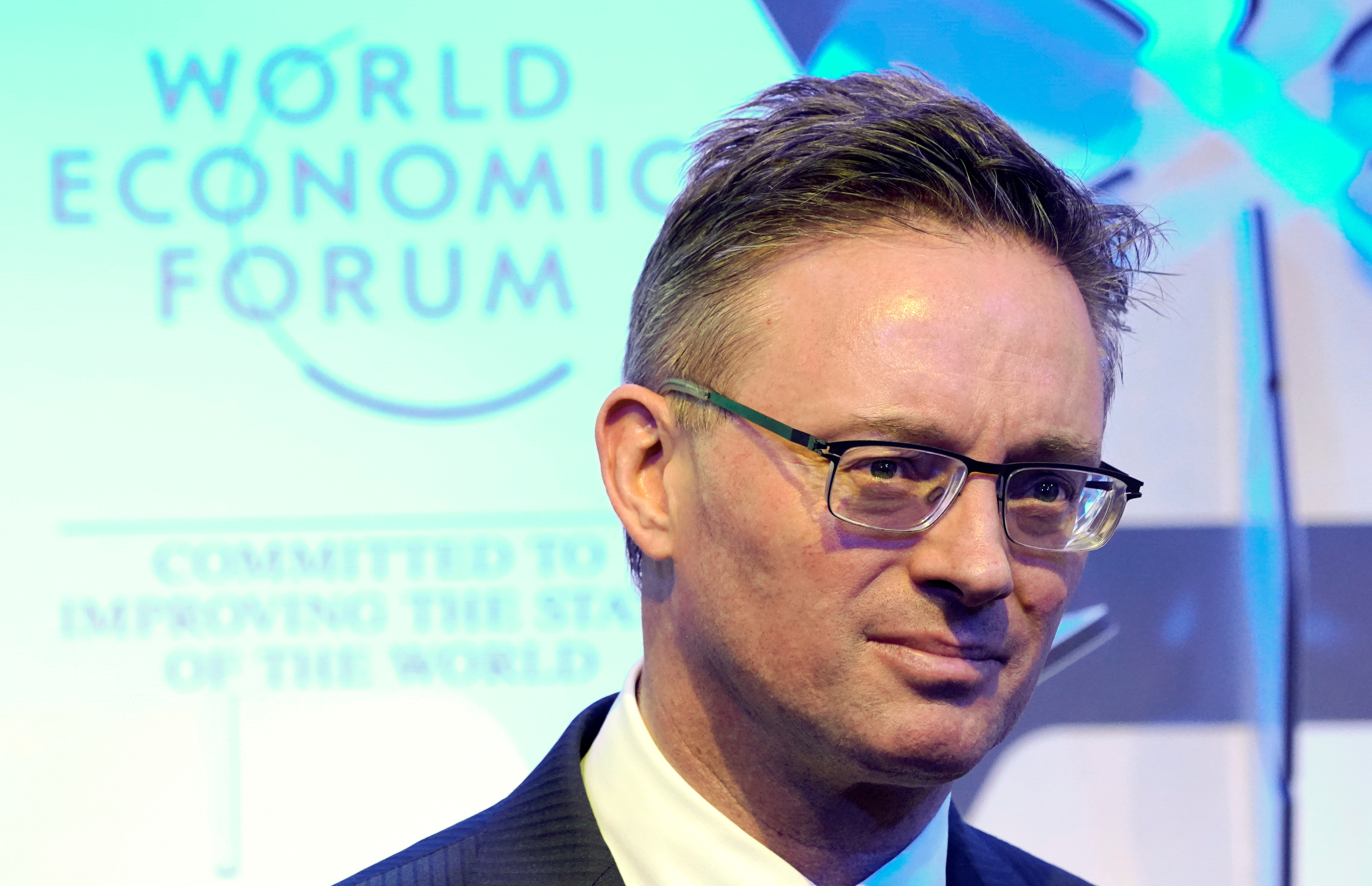 Jeremy Weir, Chief Executive Officer of Trafigura Group, attends the World Economic Forum (WEF) annual meeting in Davos, Switzerland January 23, 2018  REUTERS/Denis Balibouse