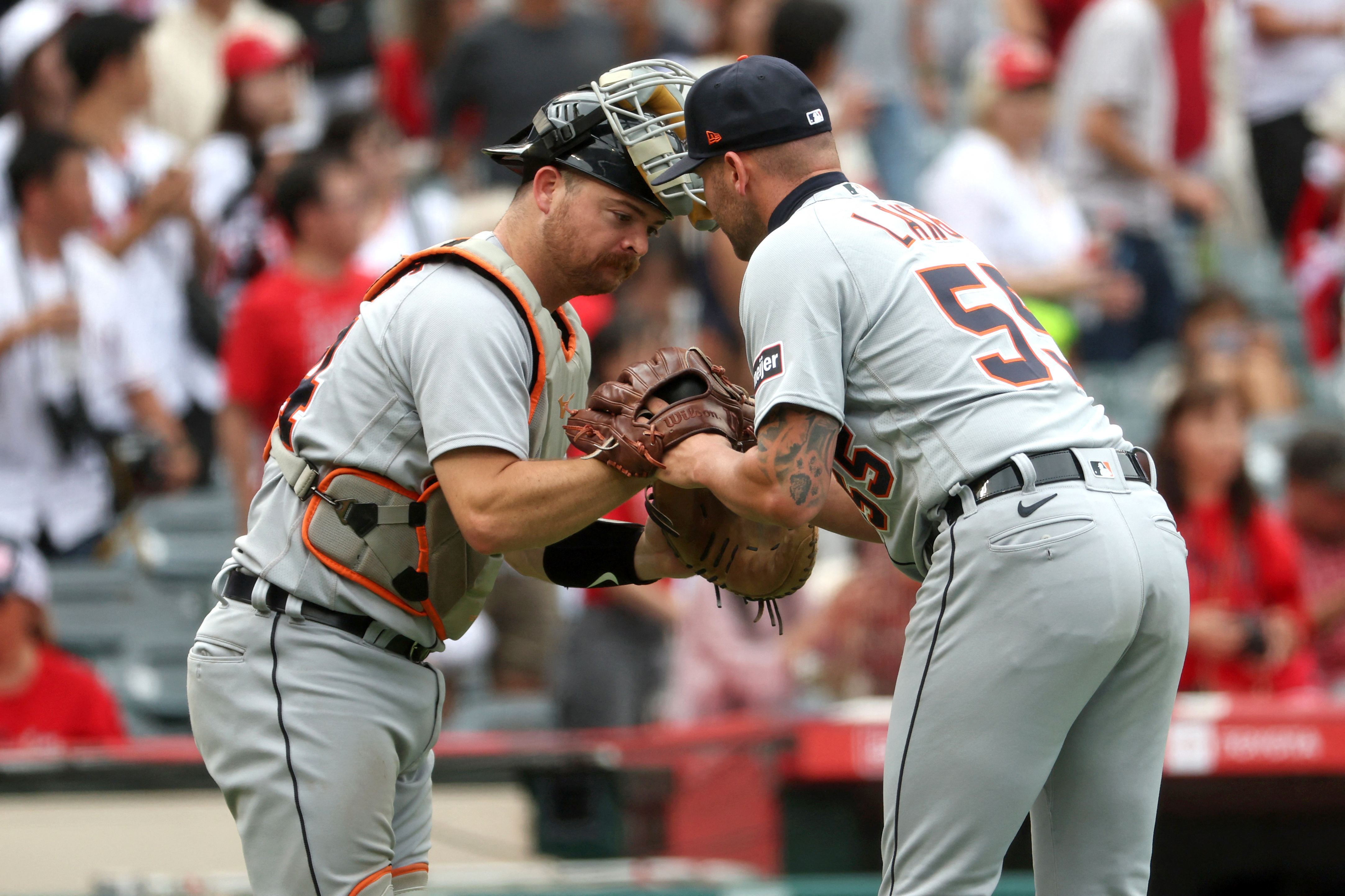 Jake Rogers belts two HRs as Tigers down Angels