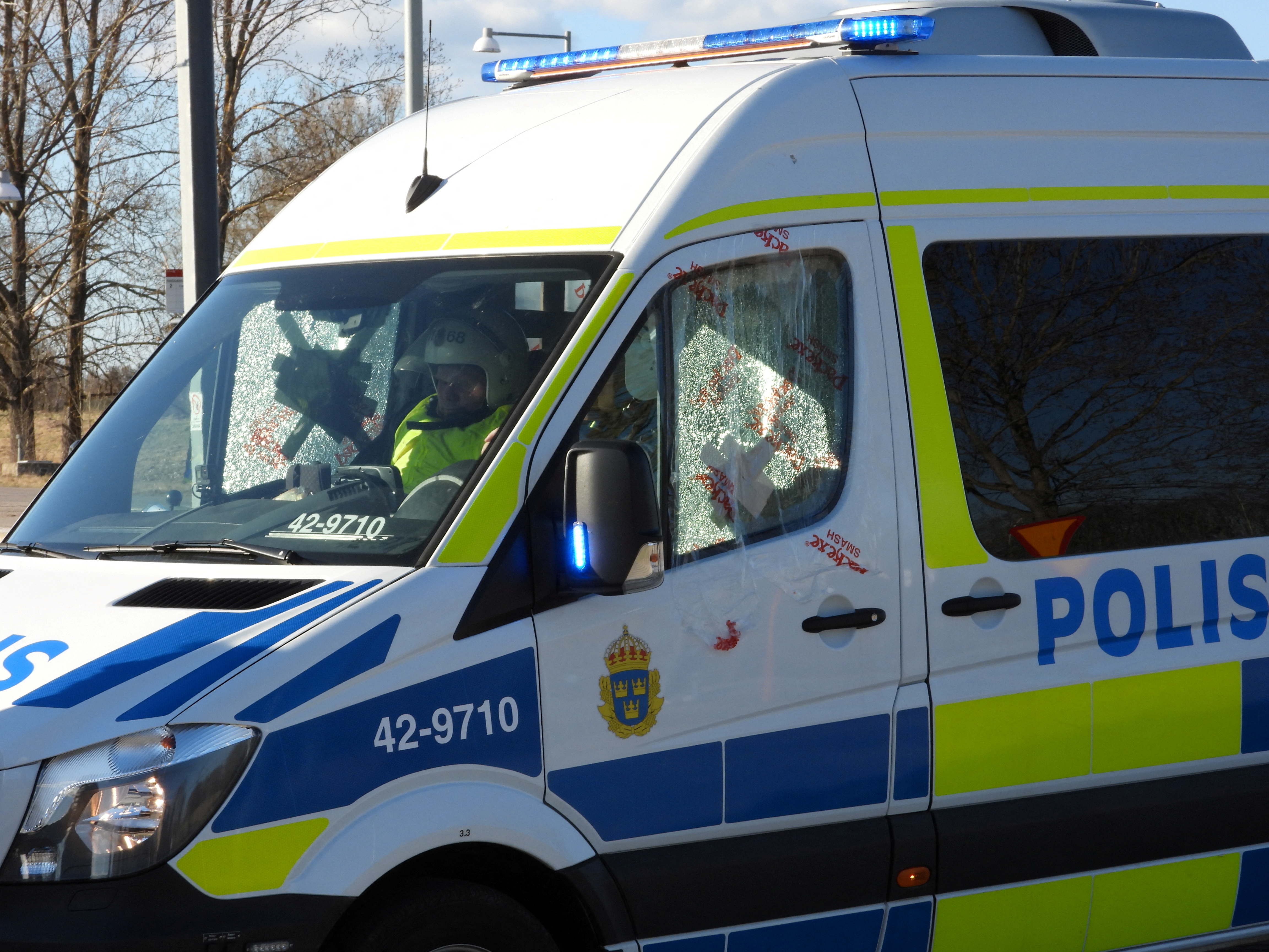 Riots in Sweden's Norrkoping ahead of right-wing extremist demonstration
