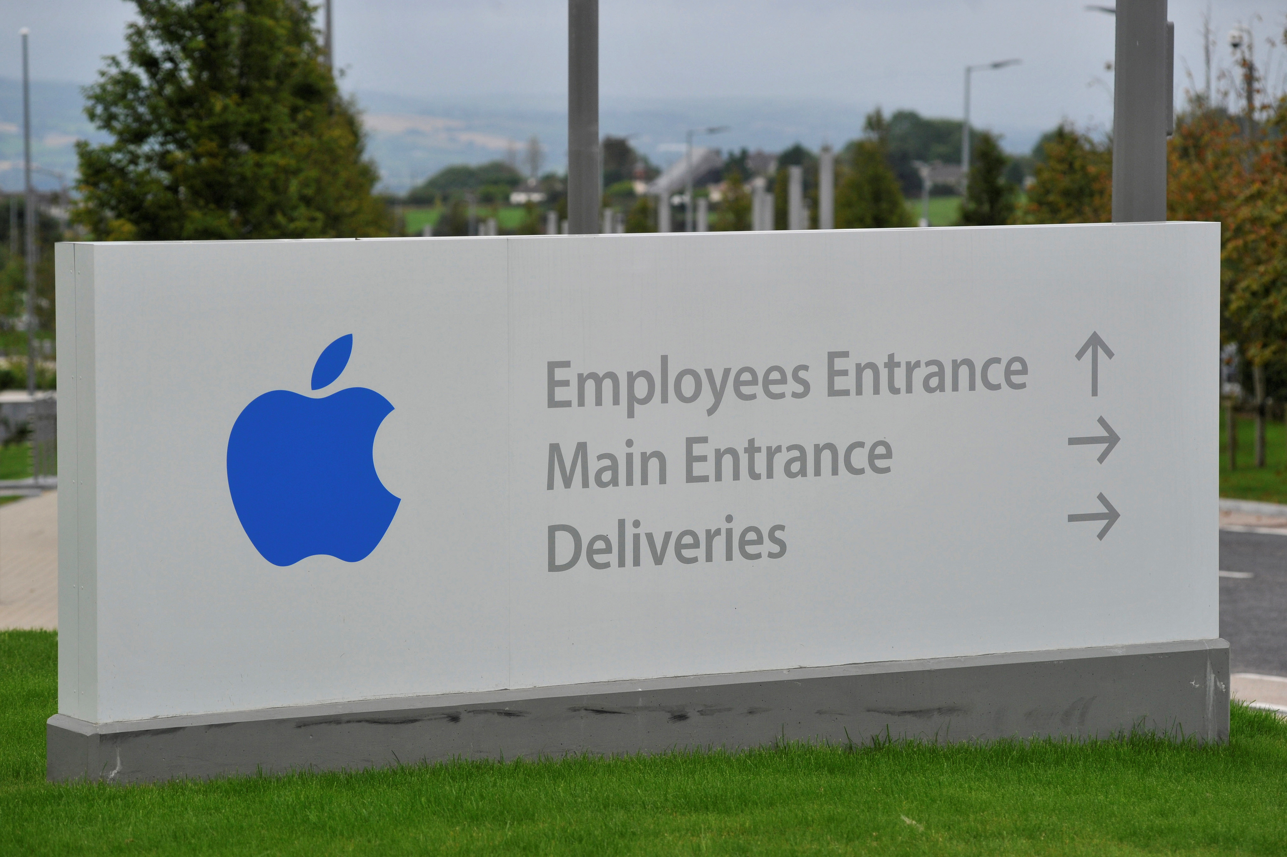 Apple Operations International, a subsidiary of Apple Inc, is seen in Hollyhill, Cork