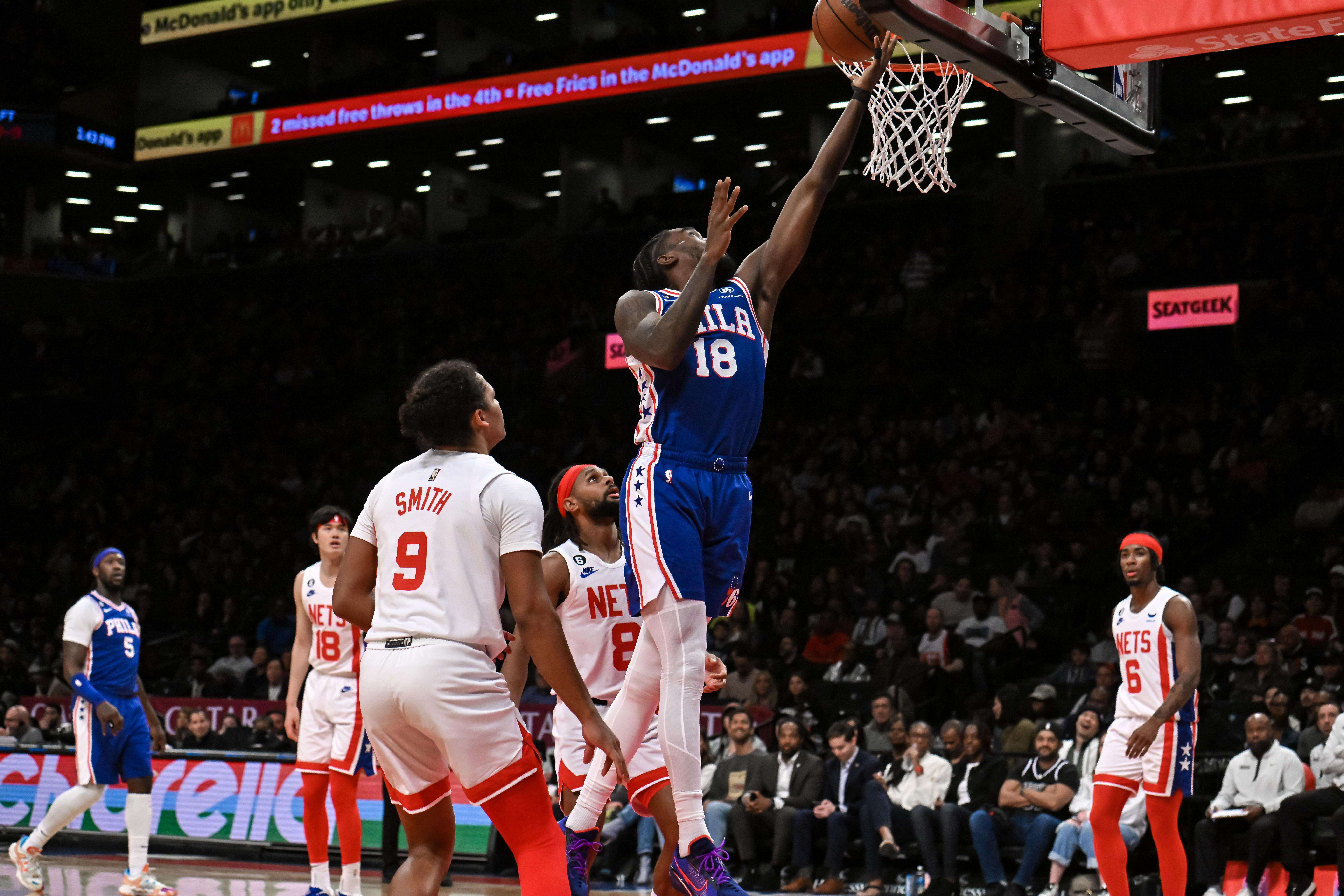 Nic Claxton relished dunking over Joel Embiid last season - Basketball  Network - Your daily dose of basketball