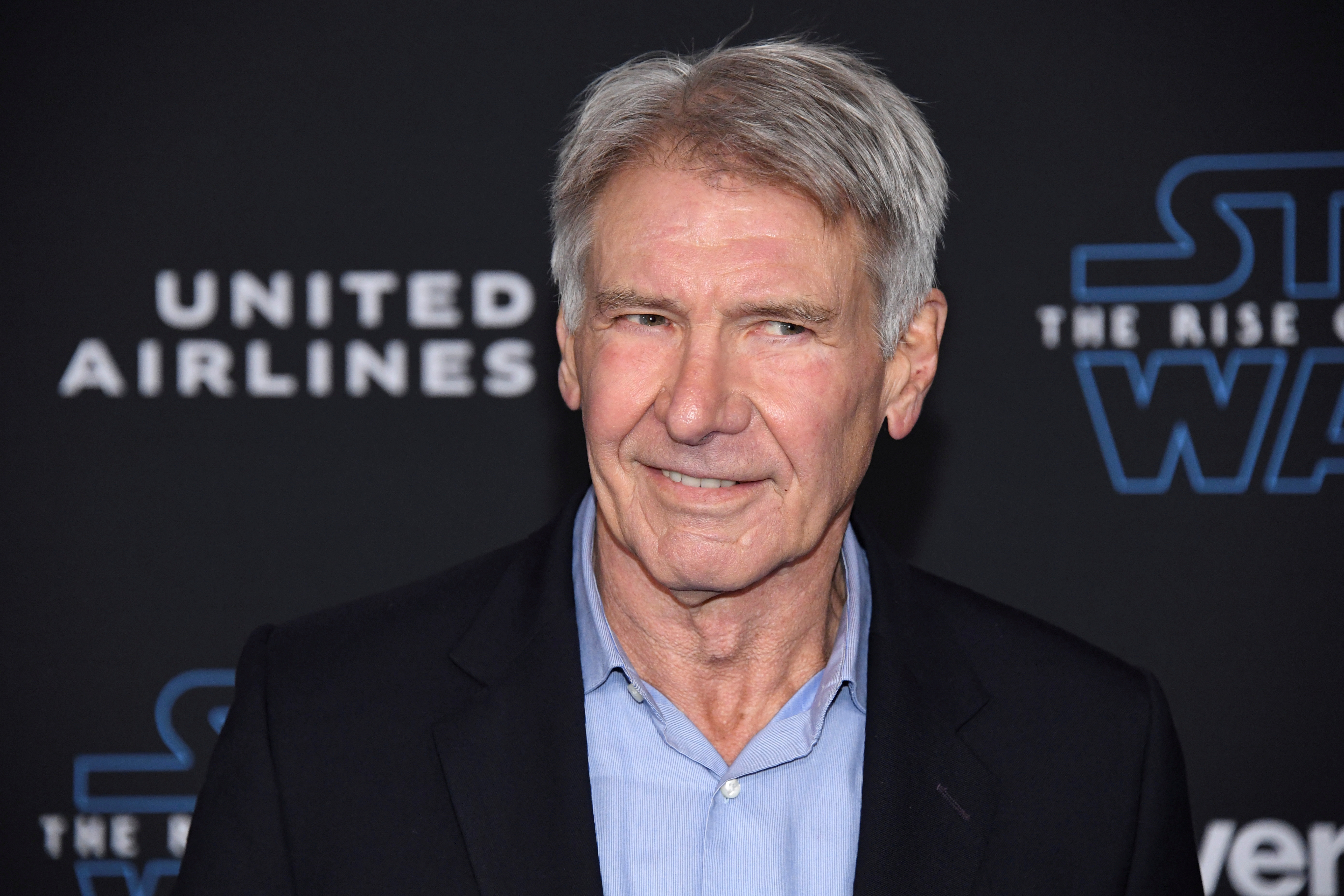 Harrison Ford attends the premiere of 