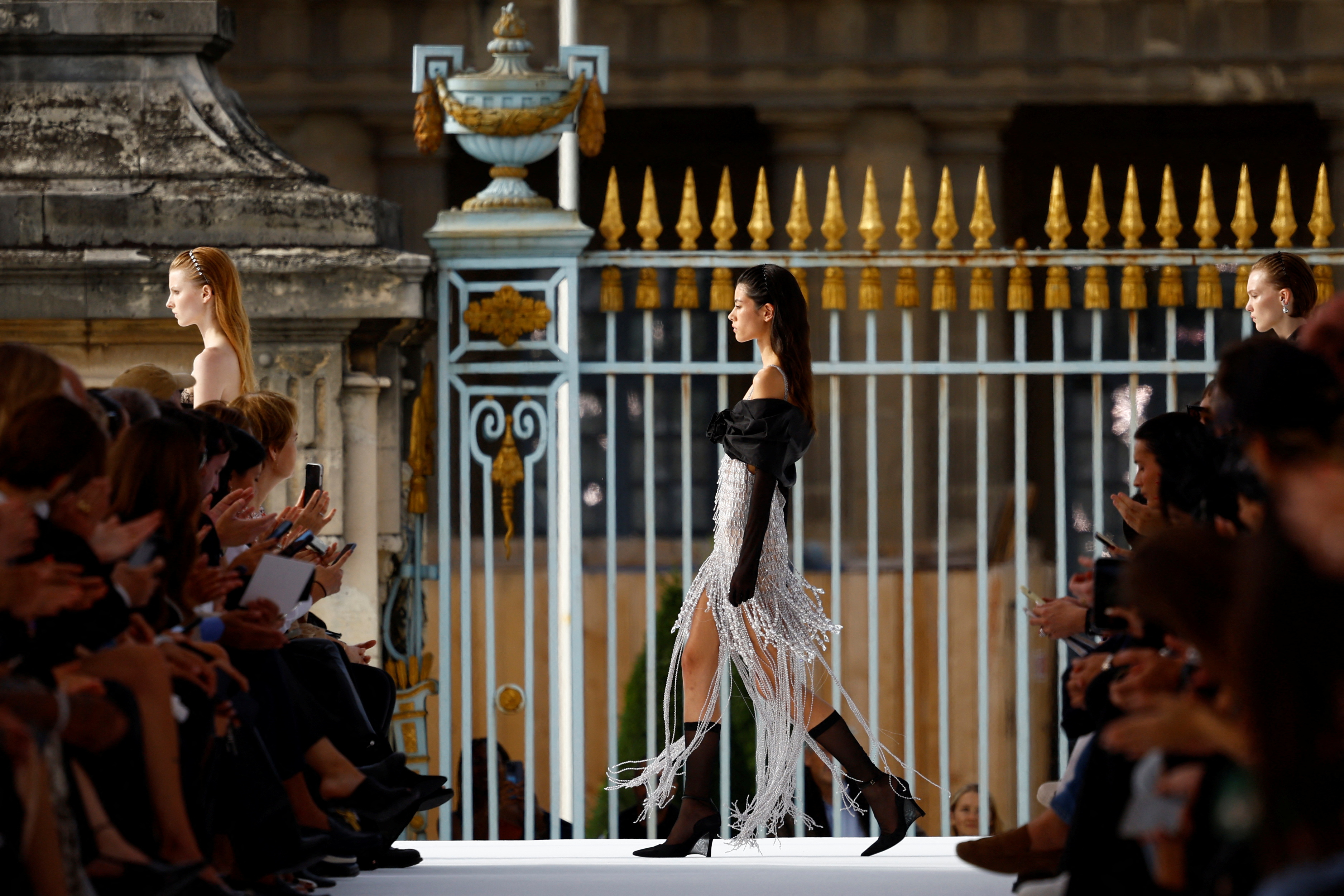 Paris Celebrities outside arrivals at the Louis Vuitton Fashion Show – NEWS  & PICTURES MEDIA