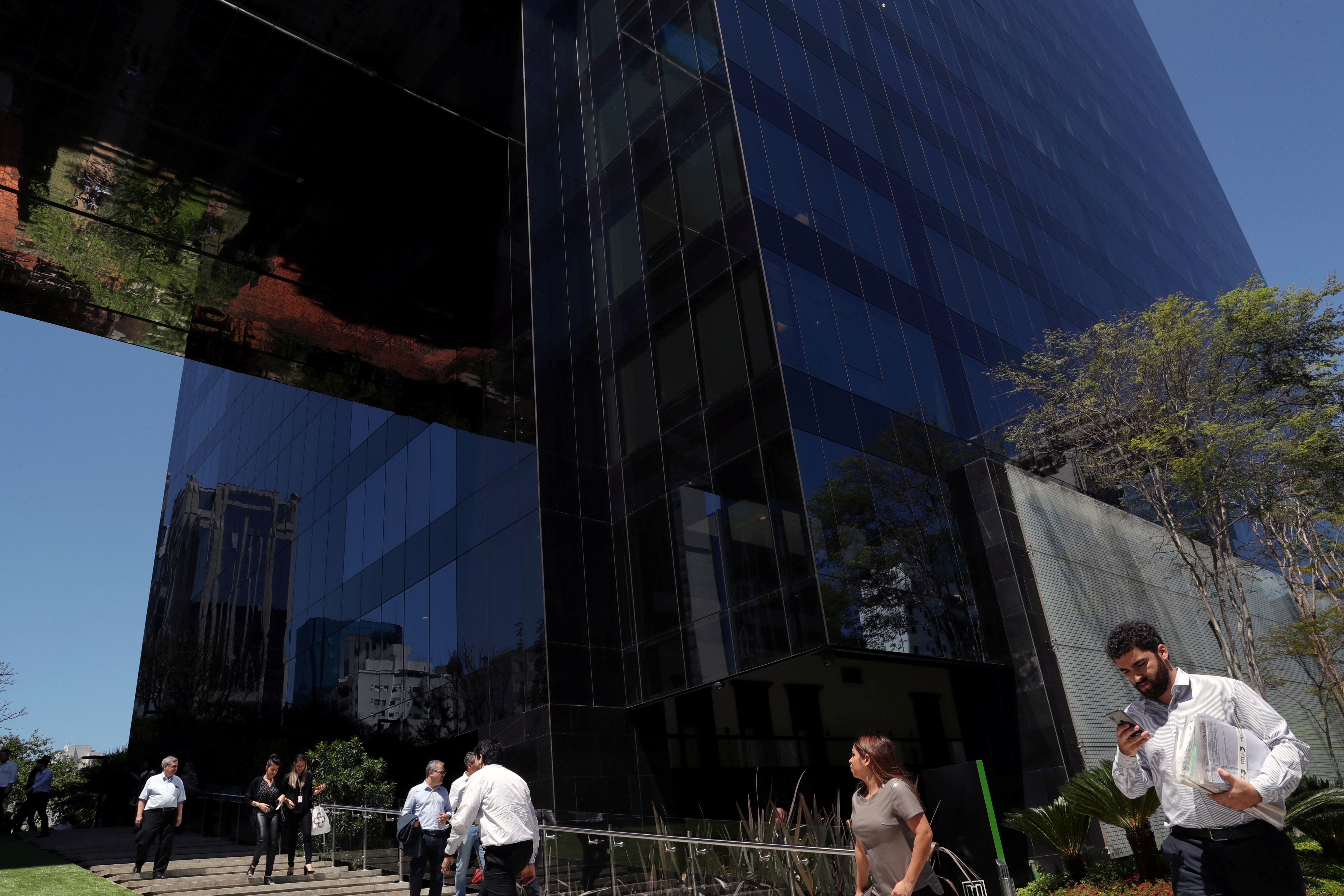 BTG Pactual bank headquarters is pictured in Sao Paulo