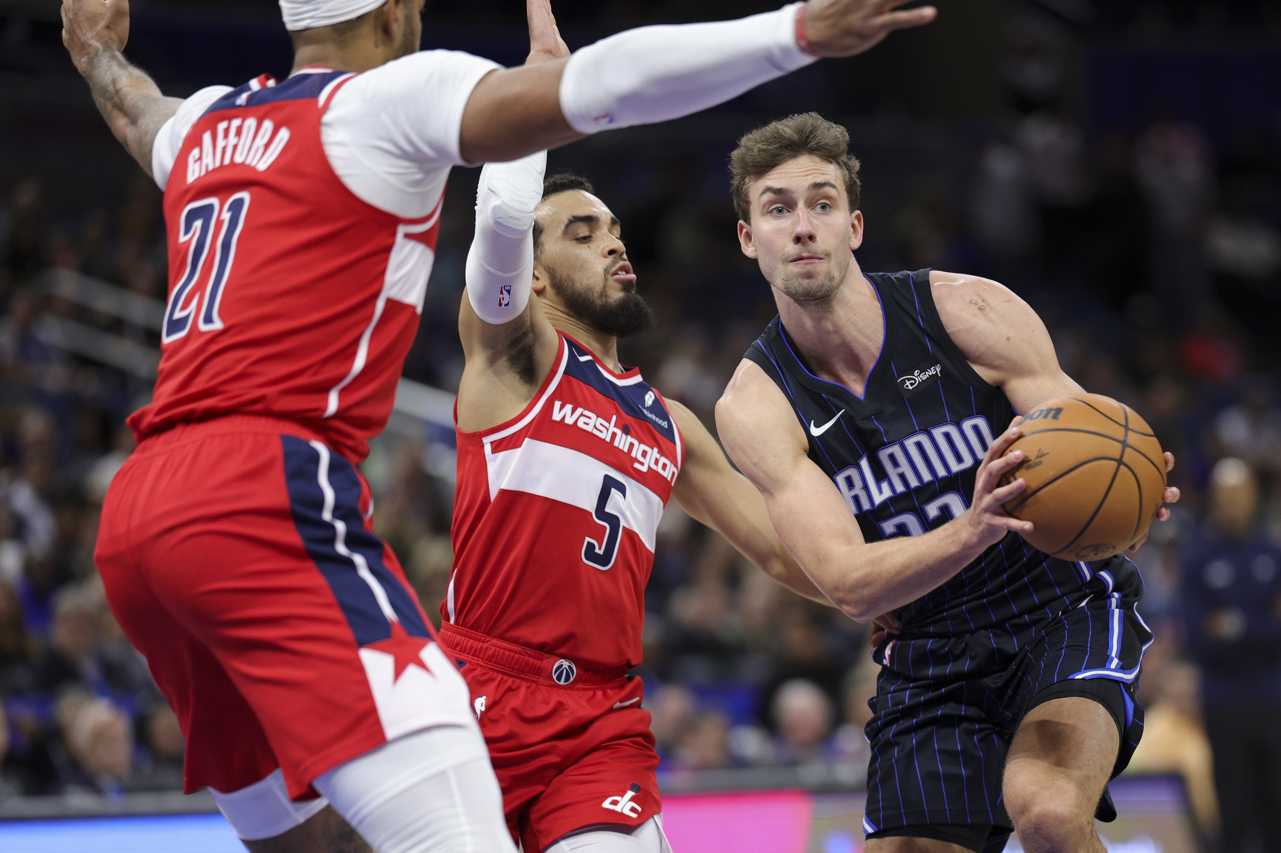 Wagner, Banchero lead Magic to win over Wizards for ninth straight