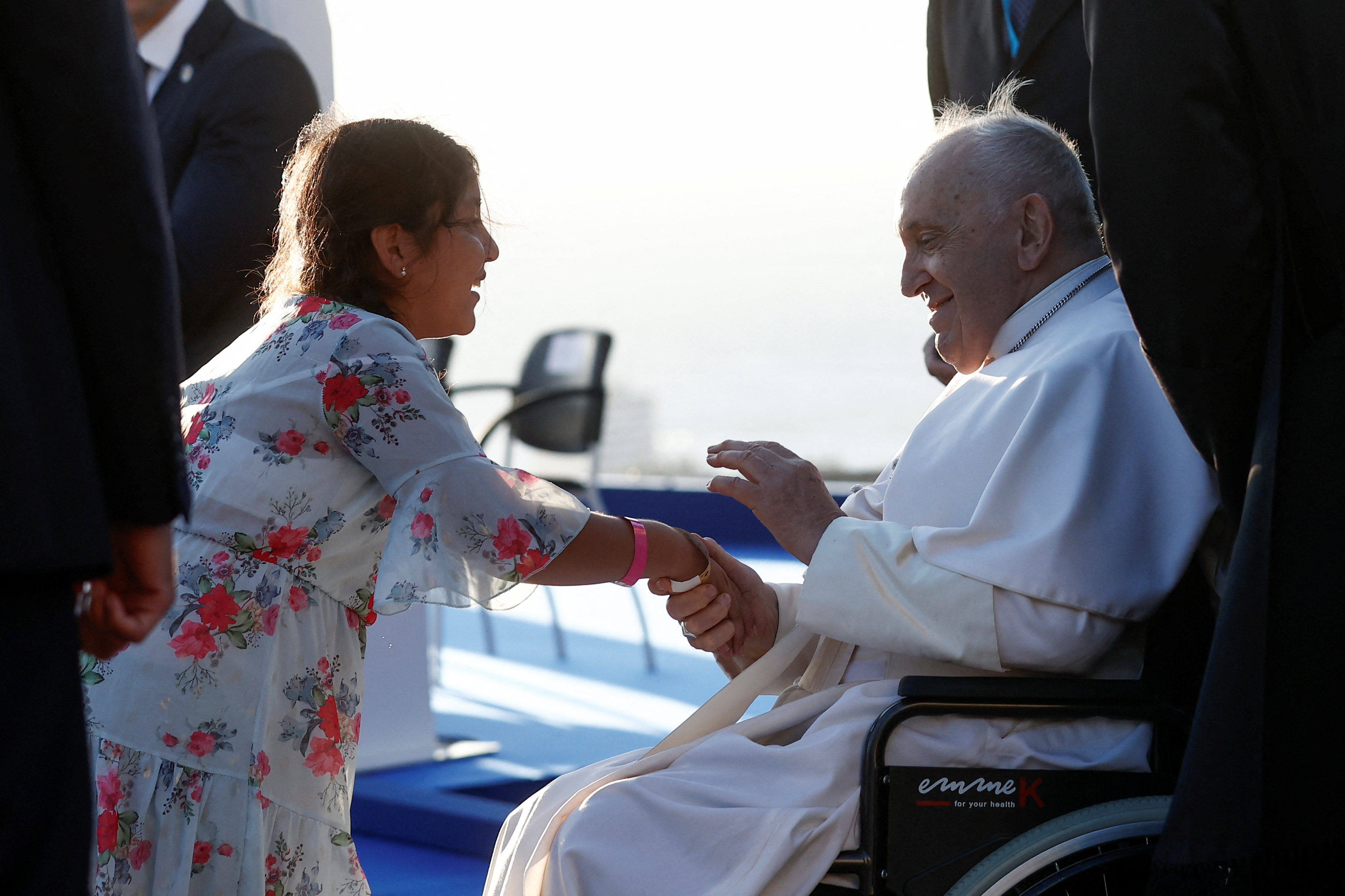 Hard To Watch: Pope Francis Is Having An Emotional Breakdown At The Beach  Because He Thinks The Dead Whale That Got Stranded There Is God