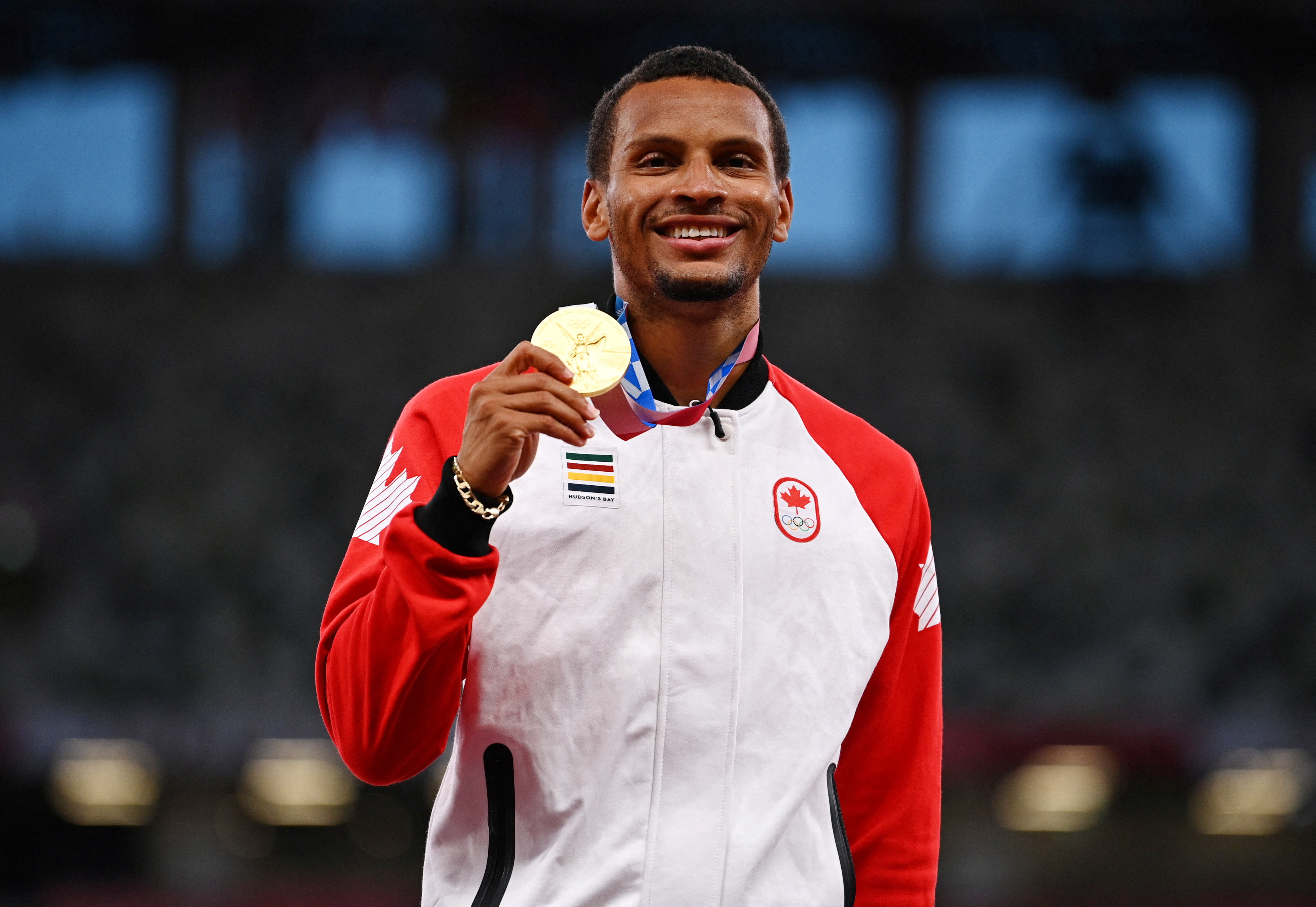 Athletics - Men's 200m - Medal Ceremony