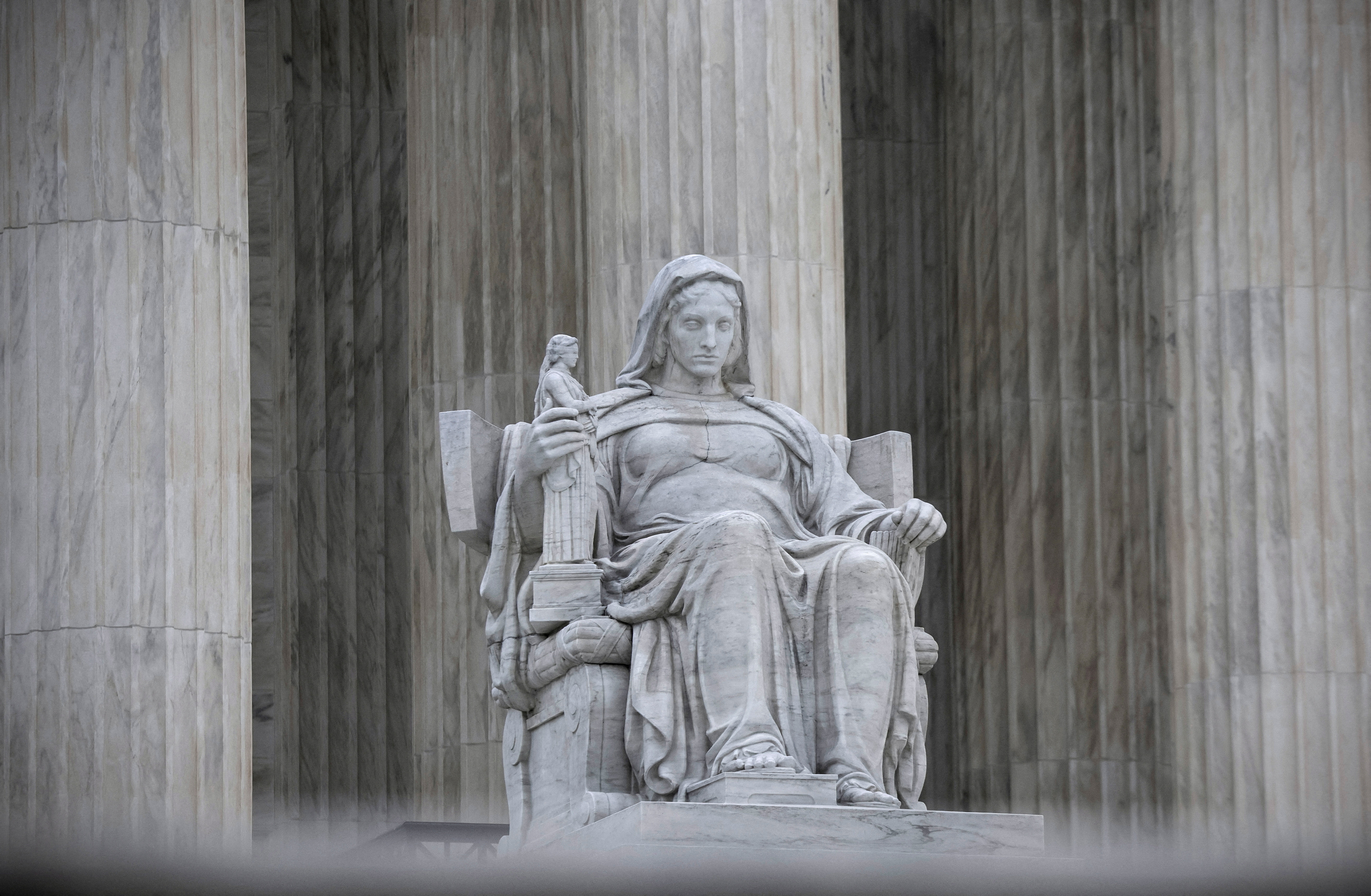 The U.S. Supreme Court is seen in Washington