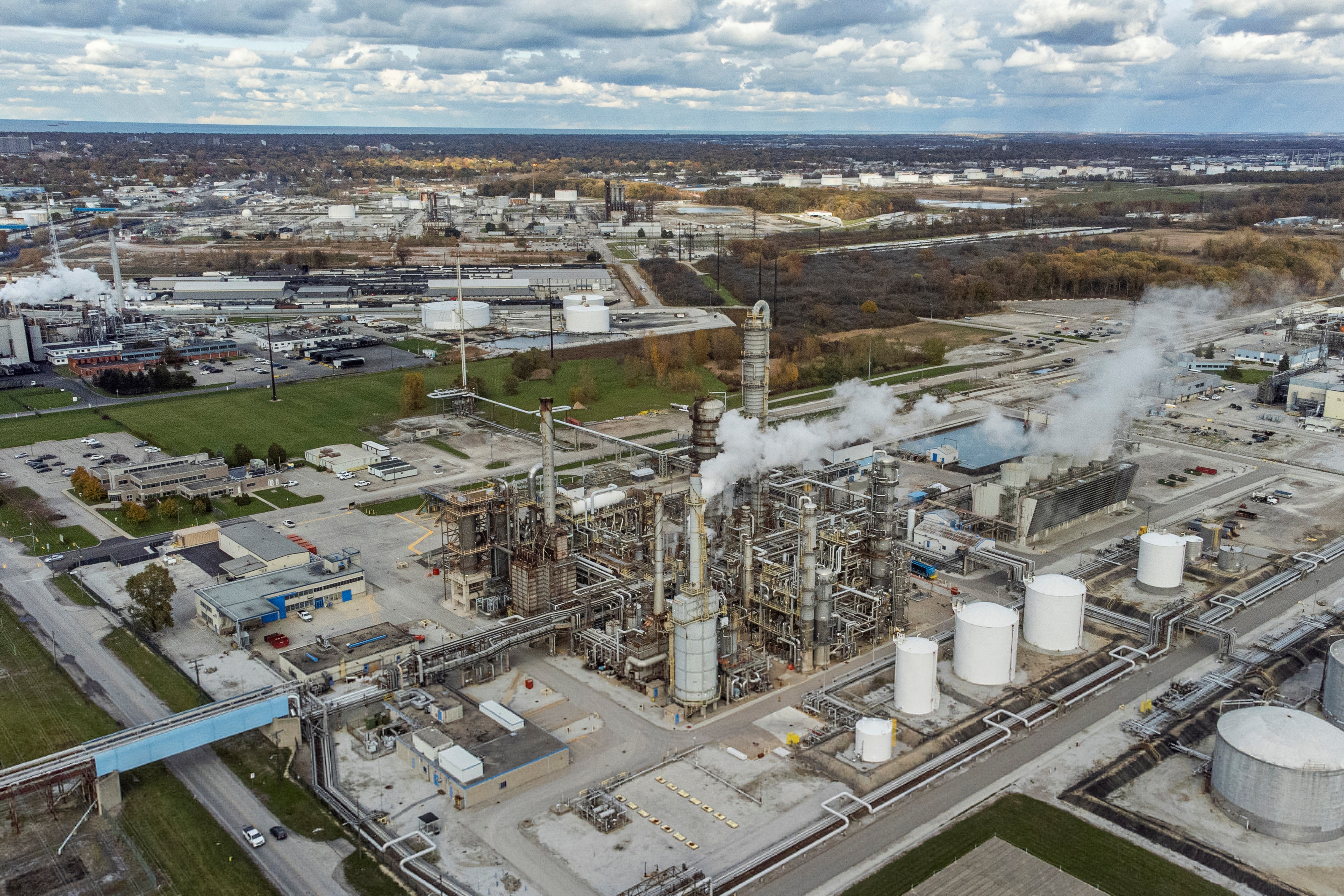 INEOS Styrolution Canada Ltd in Canada's "Chemical Valley" in Sarnia