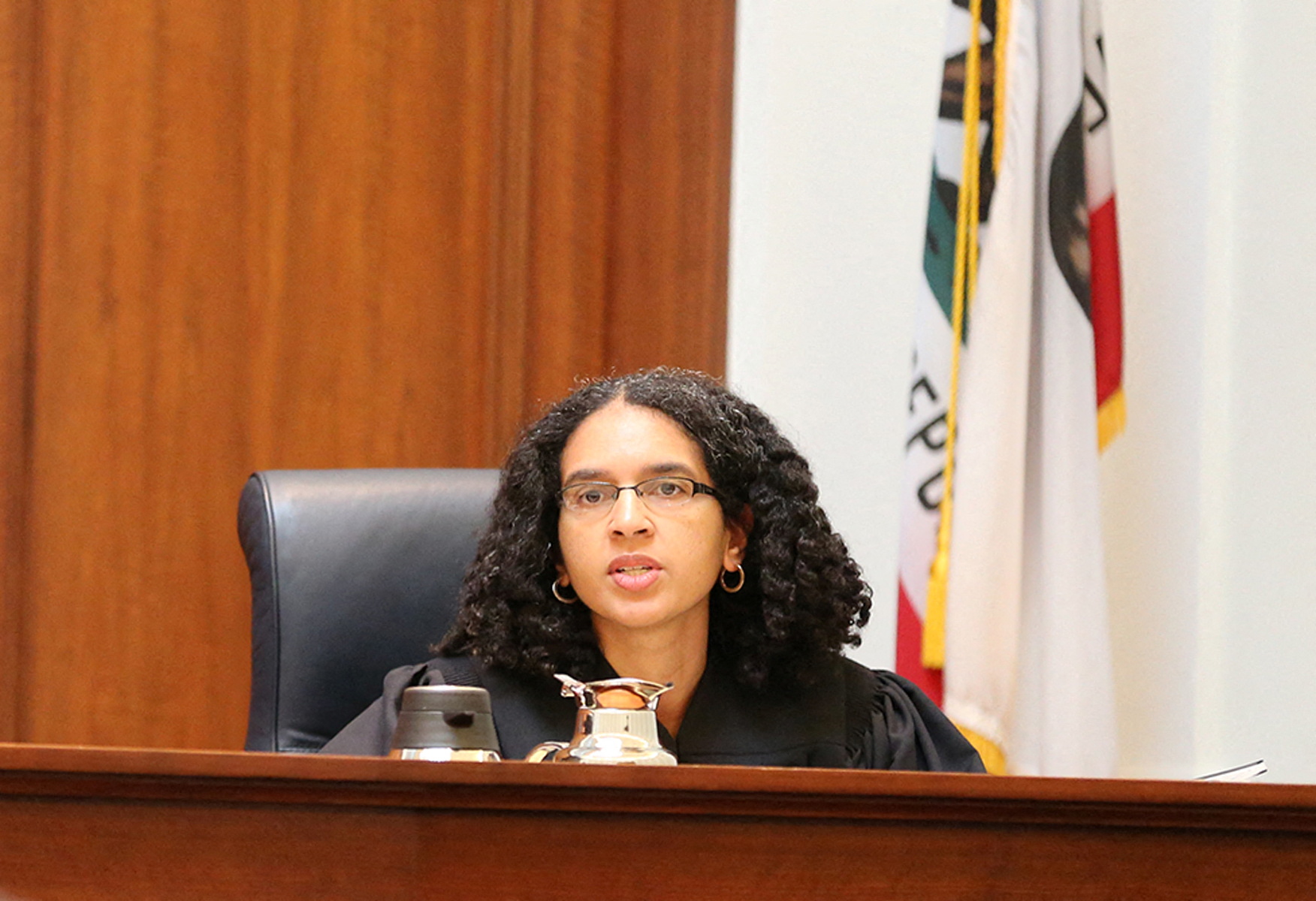 California Supreme Court Justice Leondra Kruger is seen in an undated photo