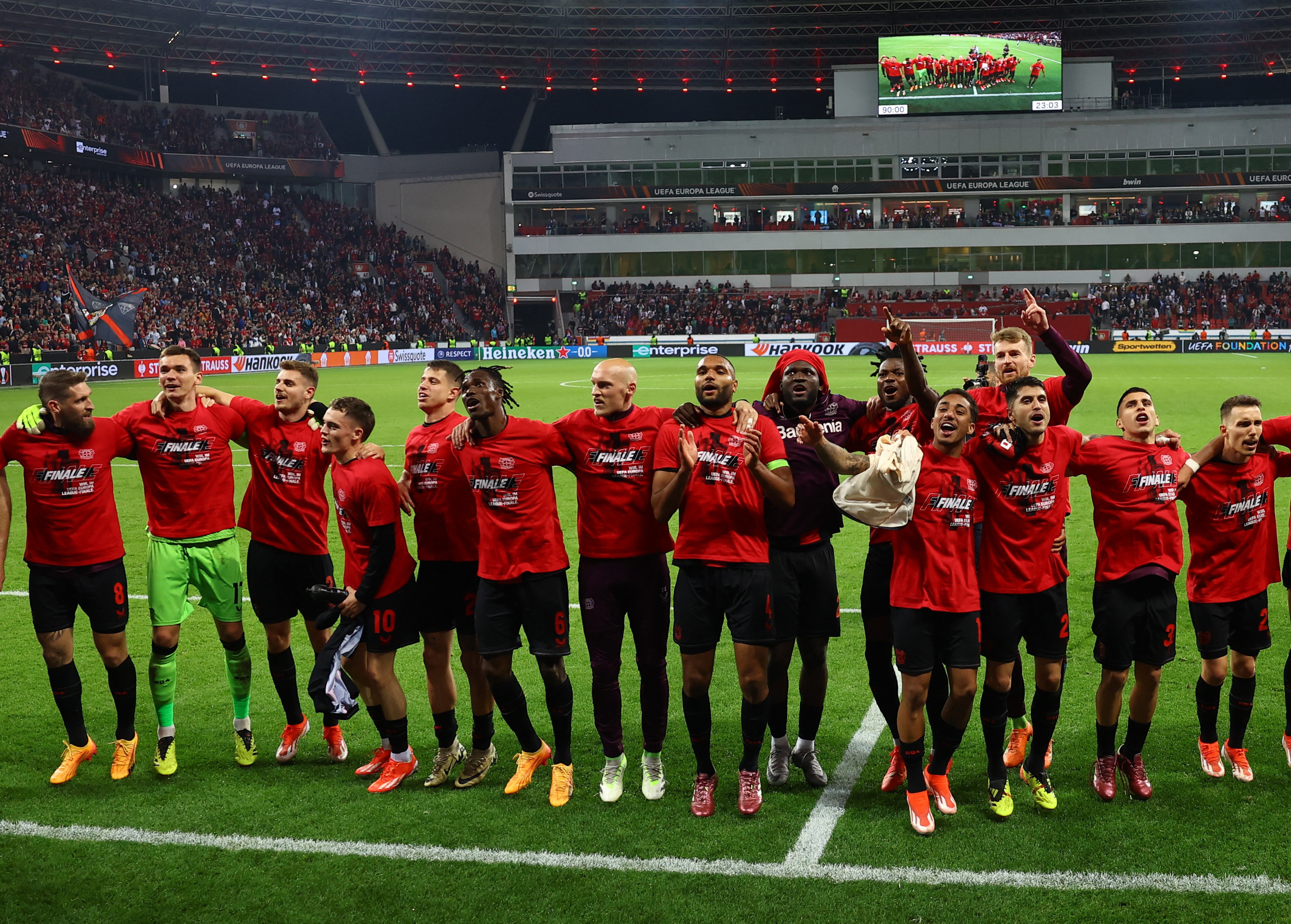 Europa League - Semi Final - Second Leg - Bayer Leverkusen v AS Roma