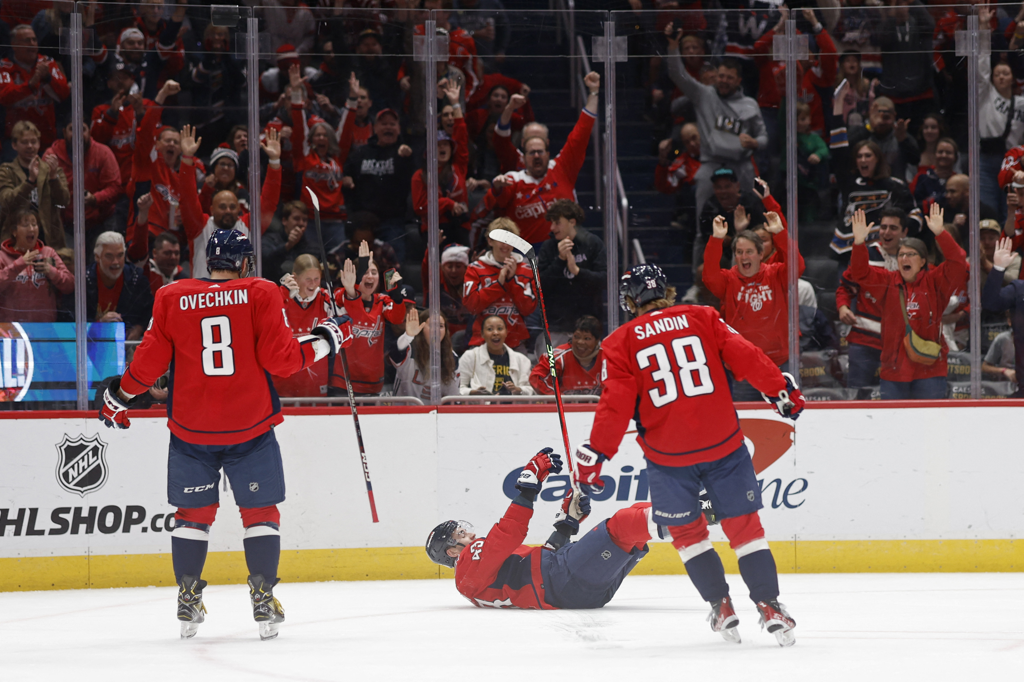 Early goals stand up as Caps clip Blue Jackets | Reuters