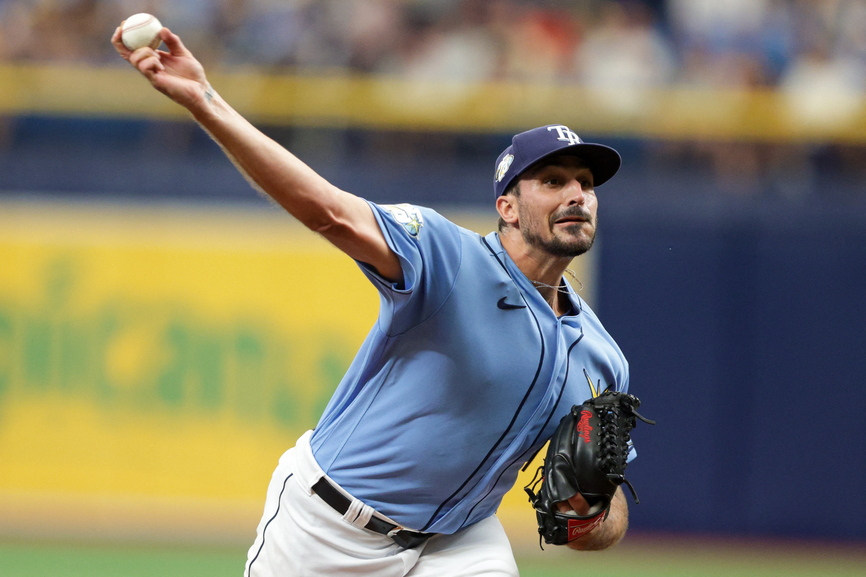 Rays poised to finish sweep of visiting Guardians