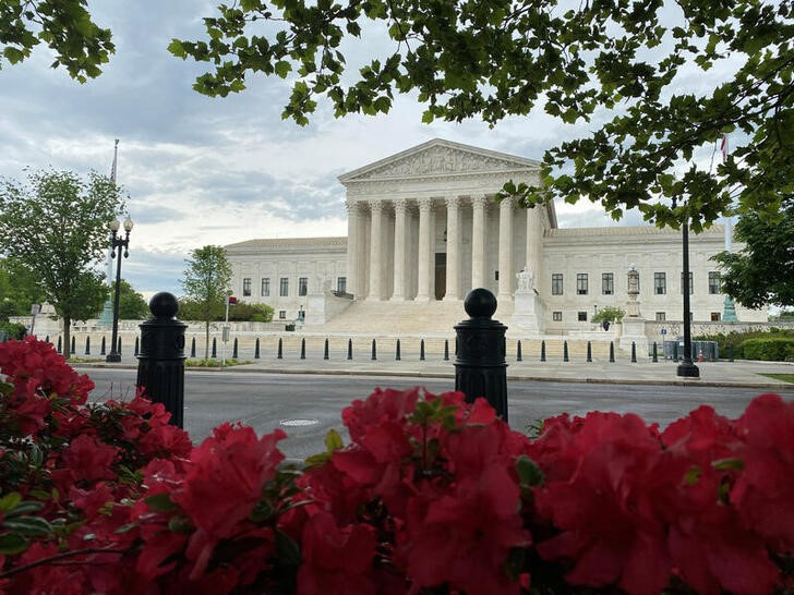 A general view of the United States Supreme Court in Washington