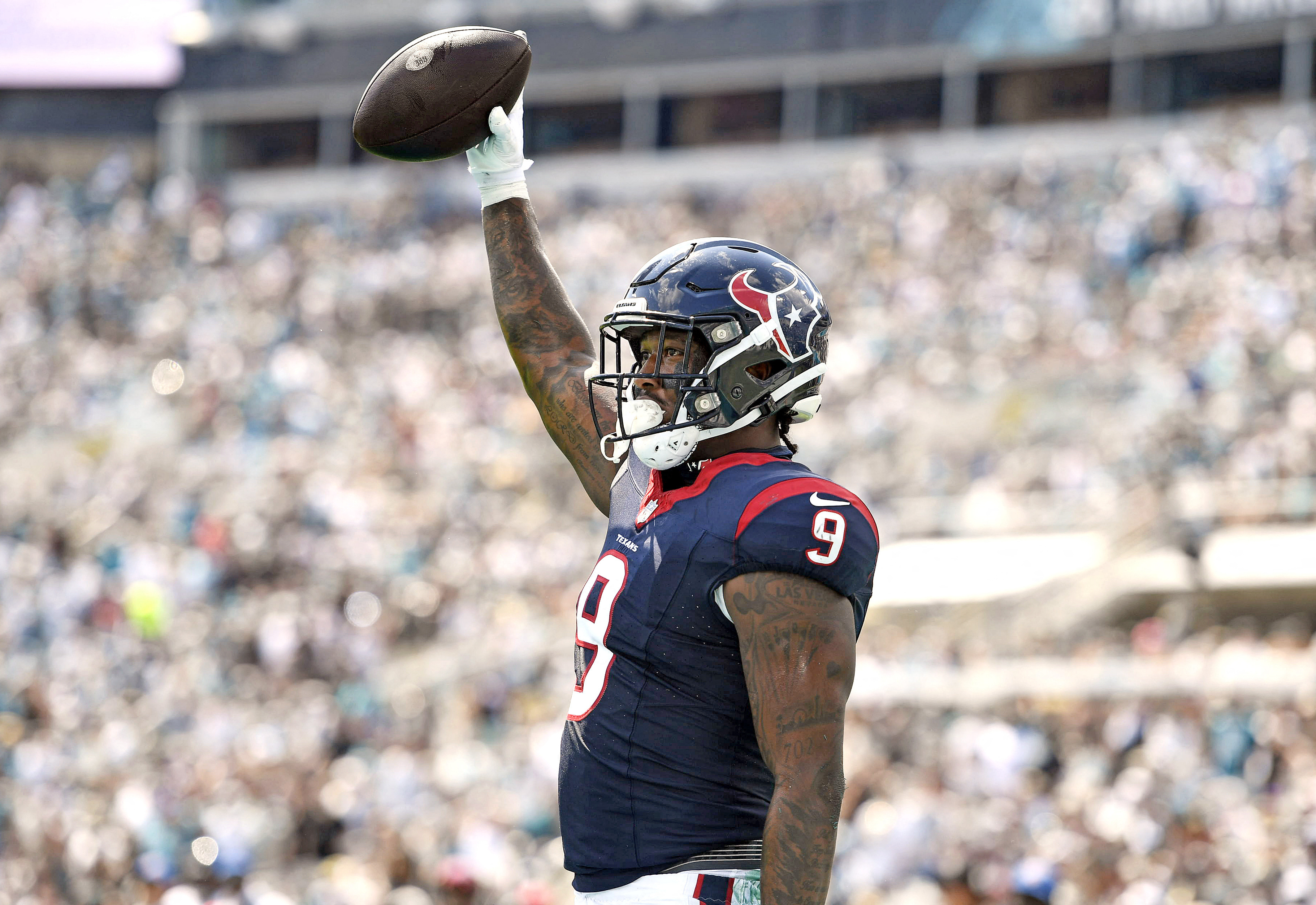 Texans grab big lead, upset Jaguars