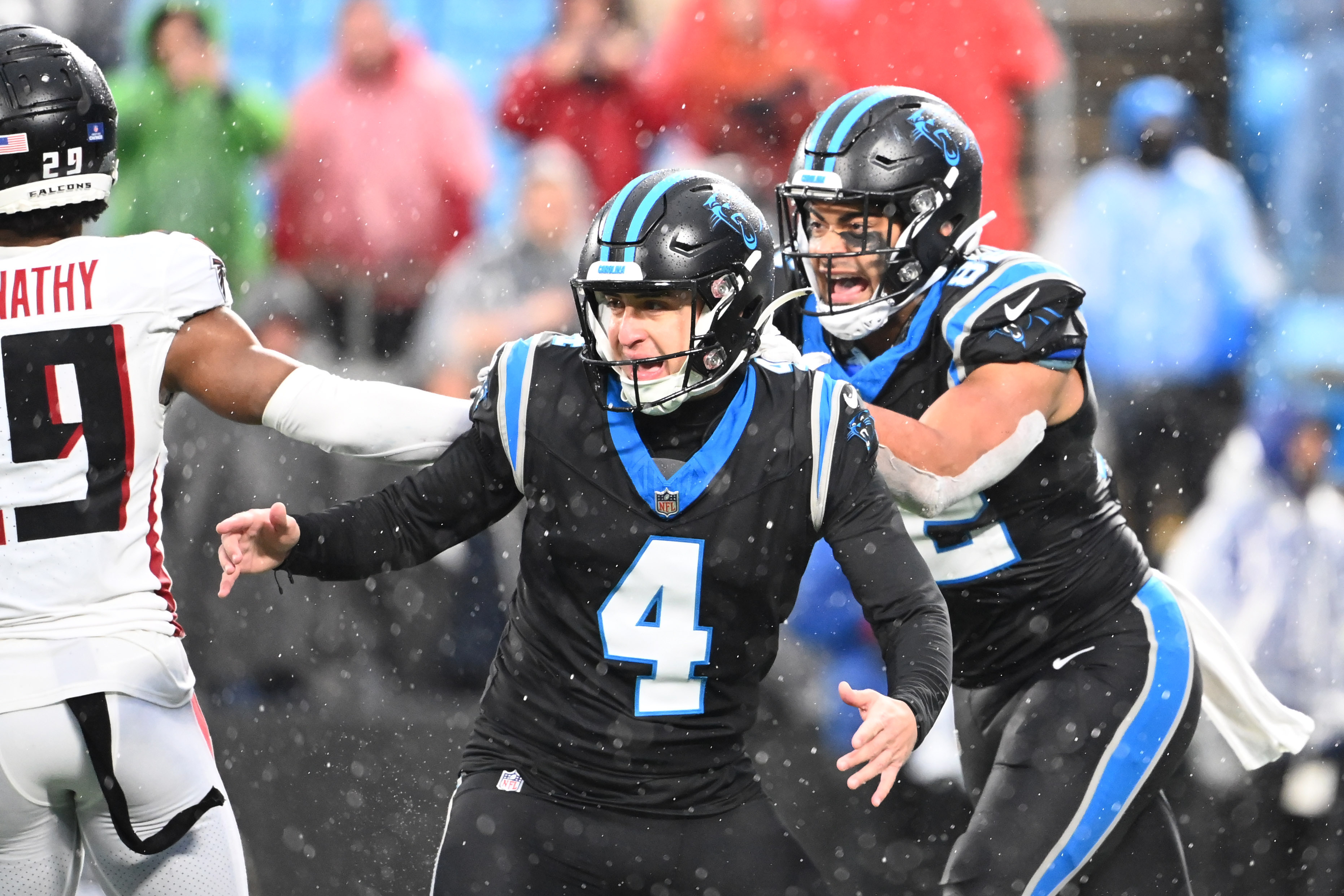 Panthers weather Falcons on Eddy Pineiro's late FG Reuters