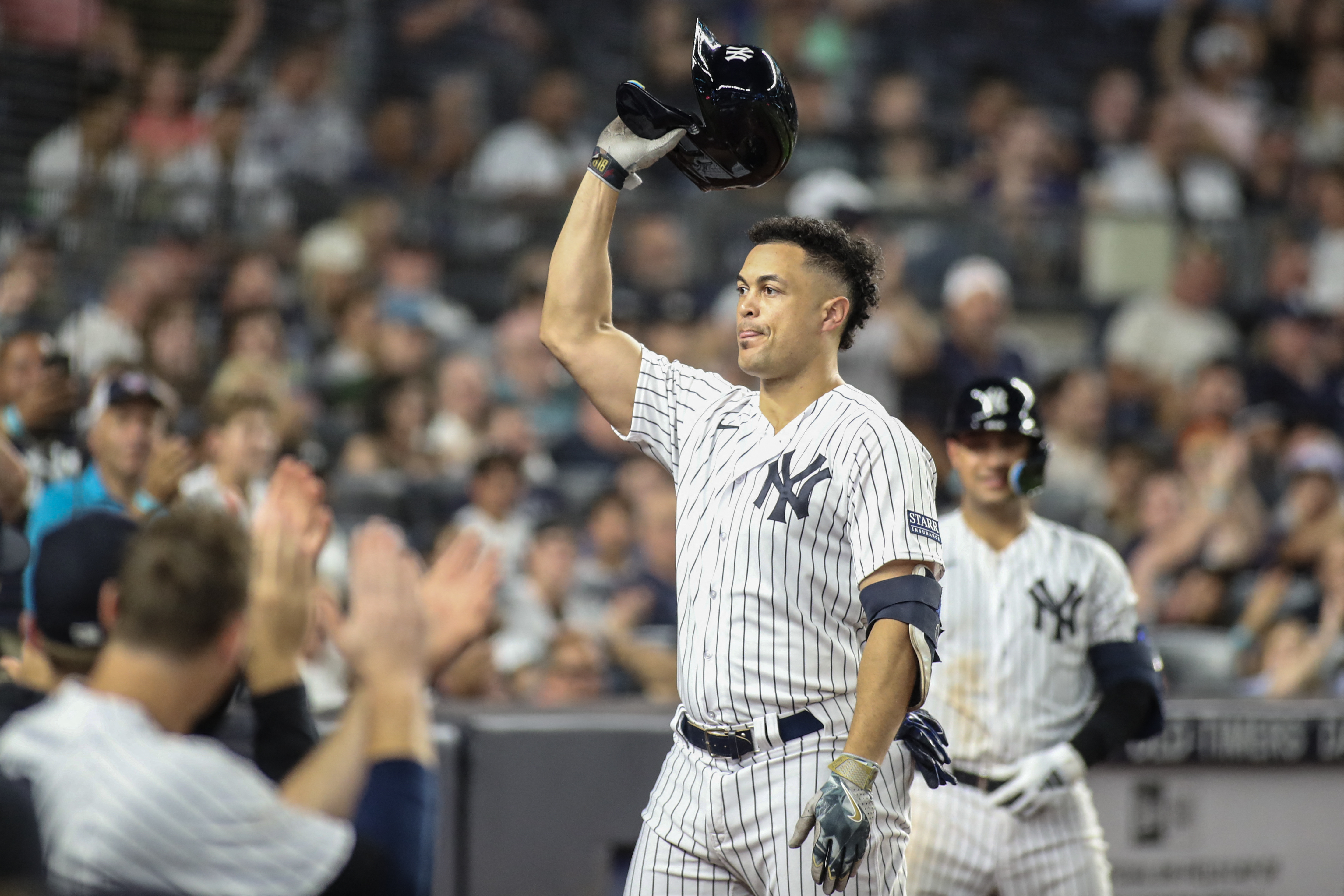 Giancarlo Stanton Blasts 2 Home Runs in Yankees' Opener - The New