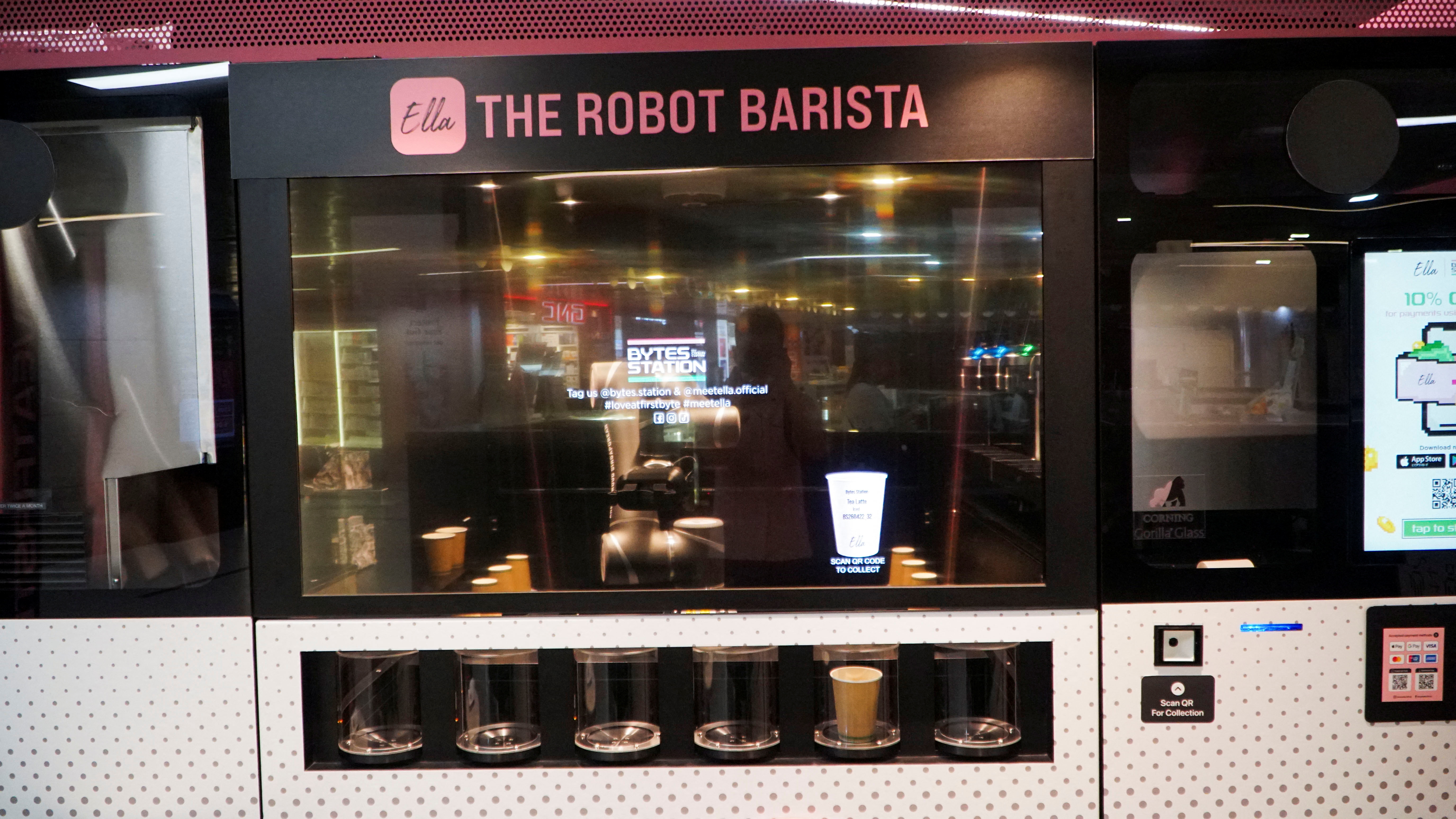 Robot barista 