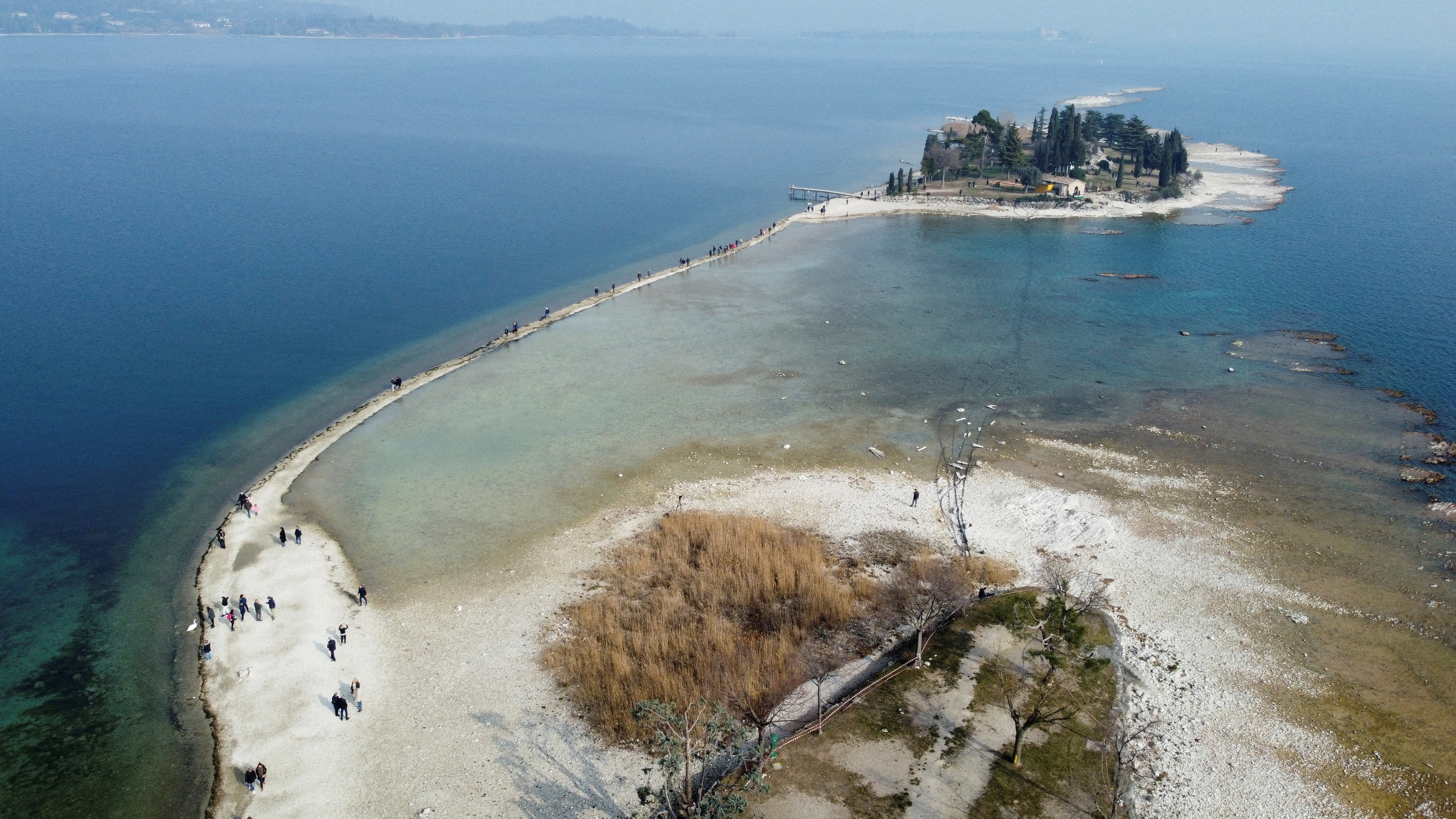 FILE PHOTO: Italy faces new drought alert as Lake Garda suffers lack of water