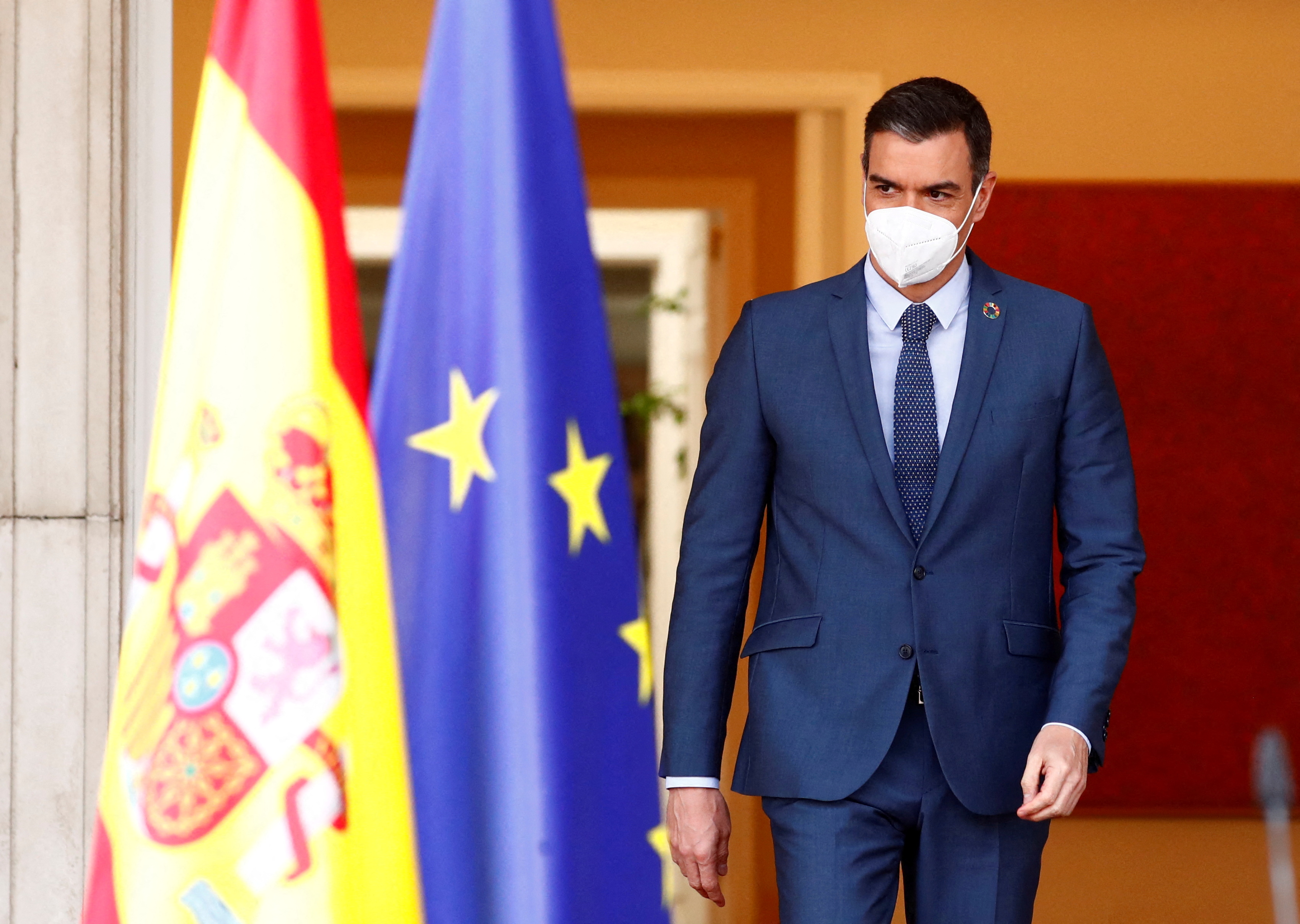 Spain's PM Pedro Sanchez holds news conference after EU summit