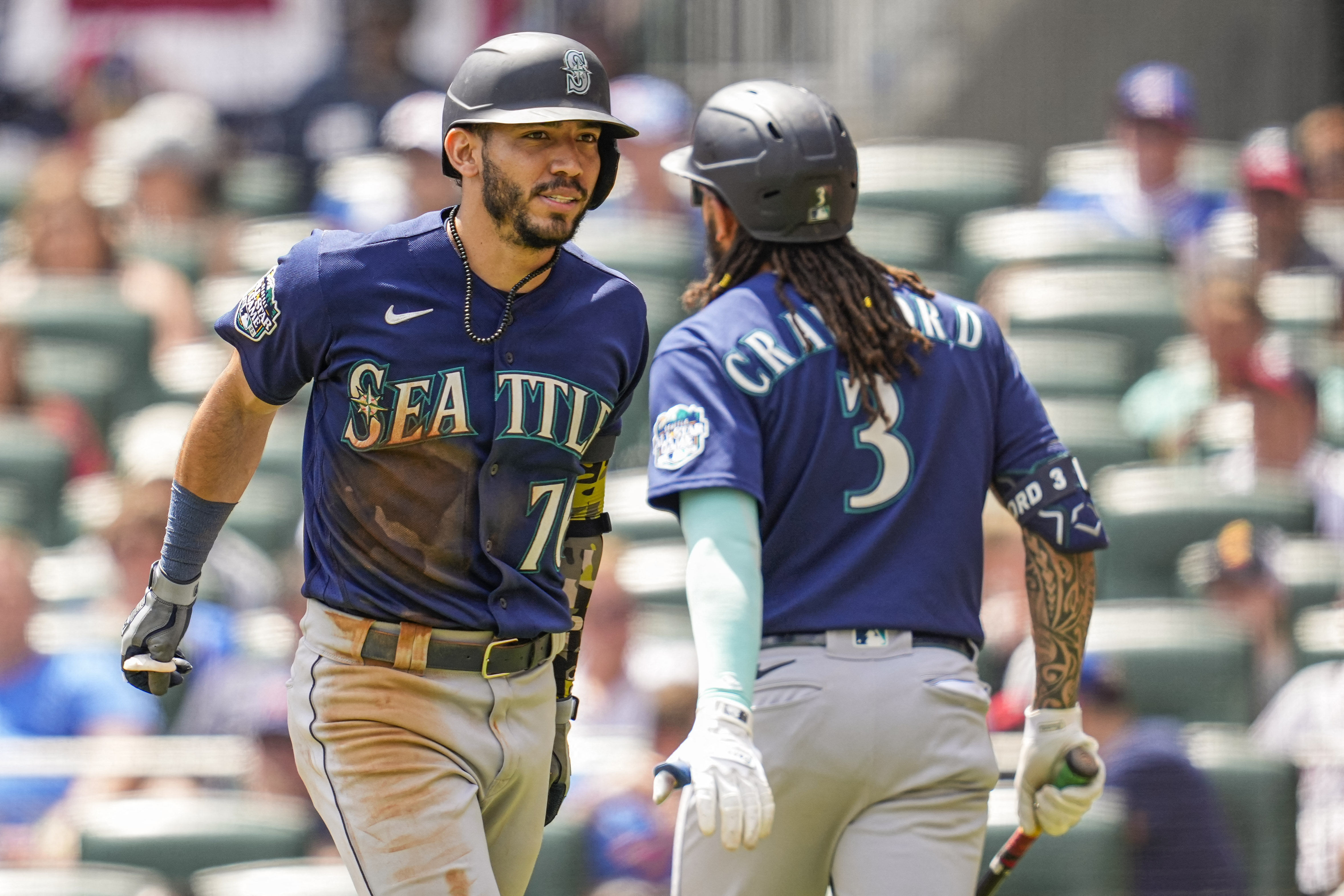 Atlanta rookie Shuster allows only 1 hit as Braves edge Mariners 3-2 for  series win