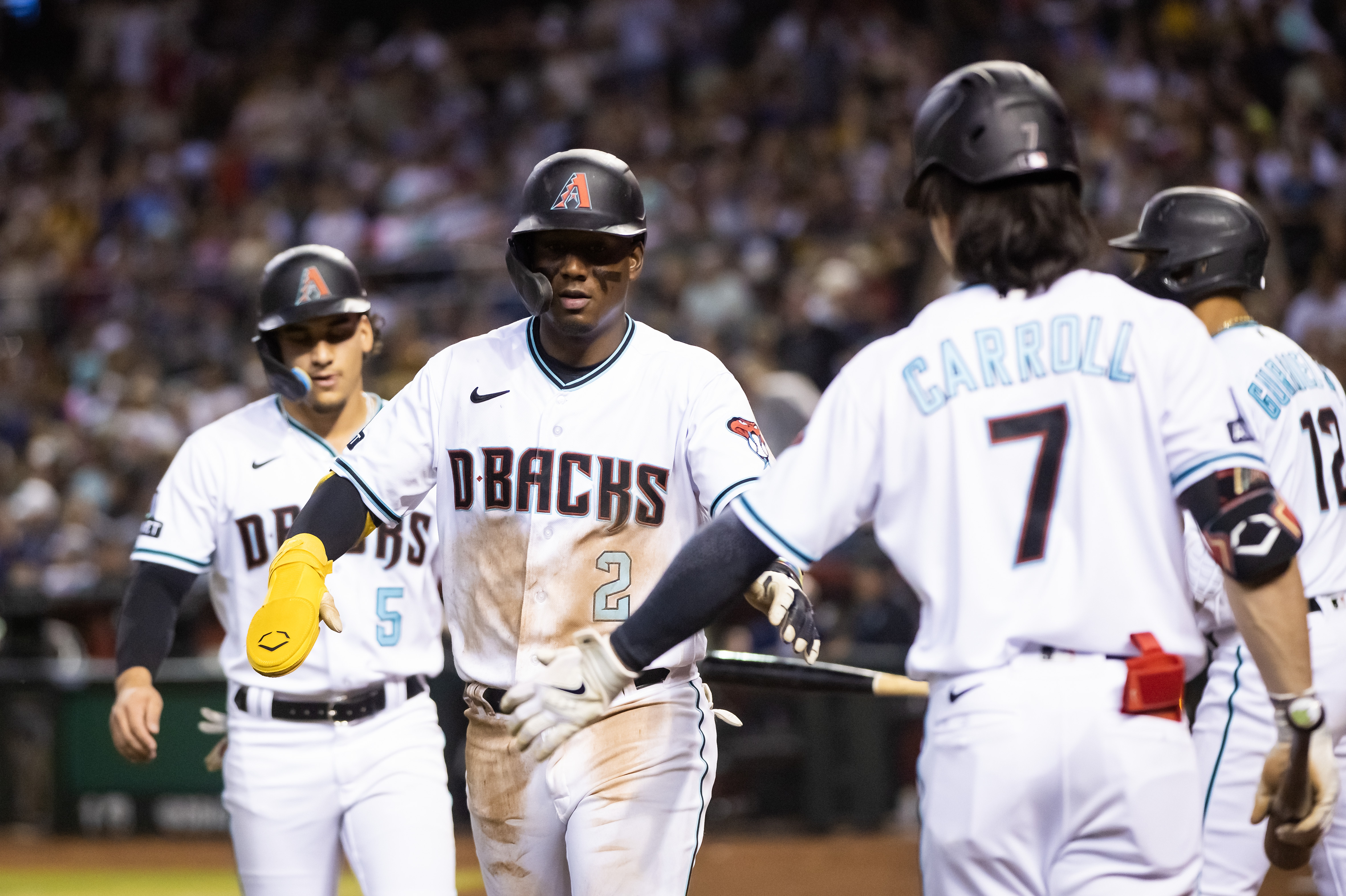 Grisham has 4 RBIs, Padres beat D-backs in Tatis' return – KXAN Austin