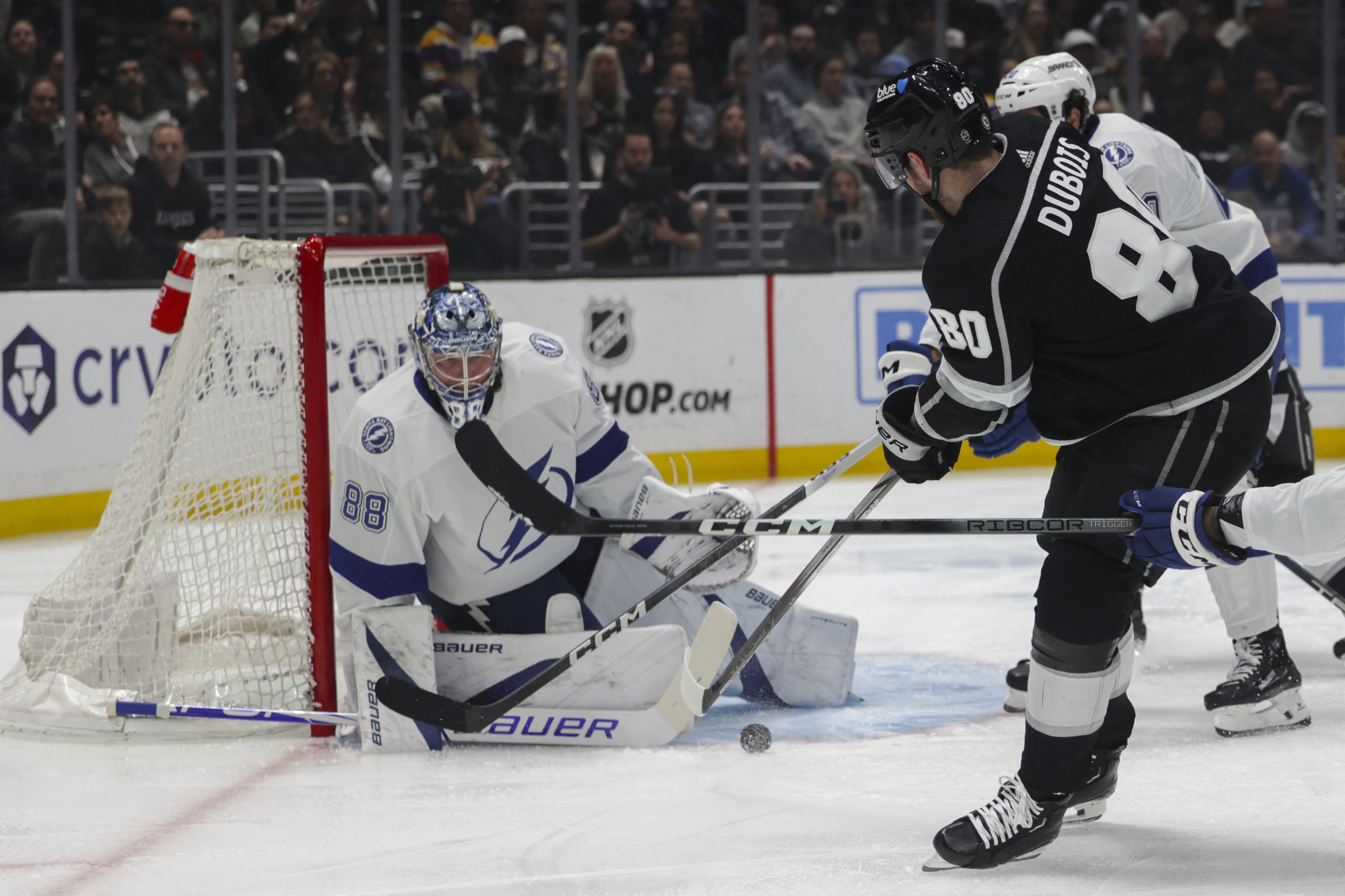 Vladislav Gavrikov scores in OT as Kings top Lightning | Reuters