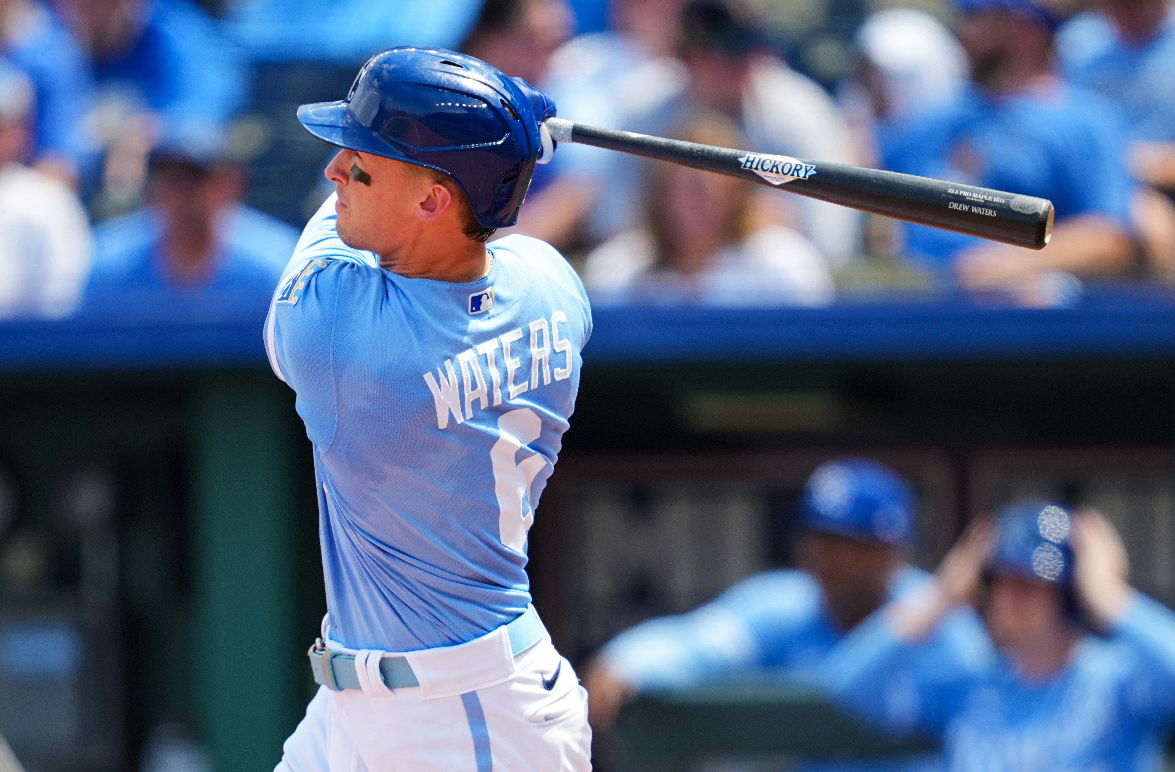 Royals] Bobby Witt Jr. and Drew Waters are the first set of teammates in Royals  history to each record a triple and a home run in the same game. :  r/baseball