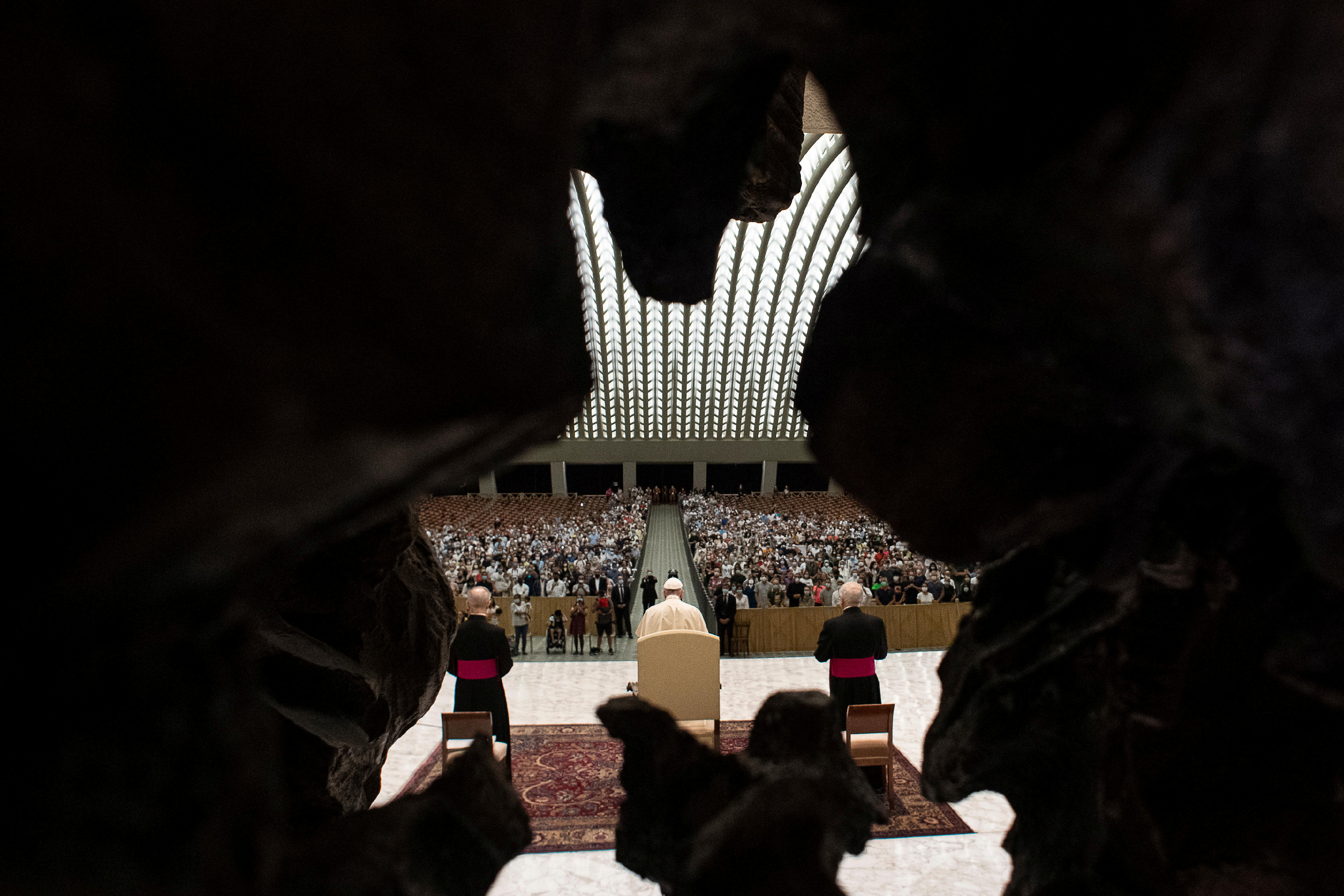 Pope Francis holds weekly audience at the Vatican