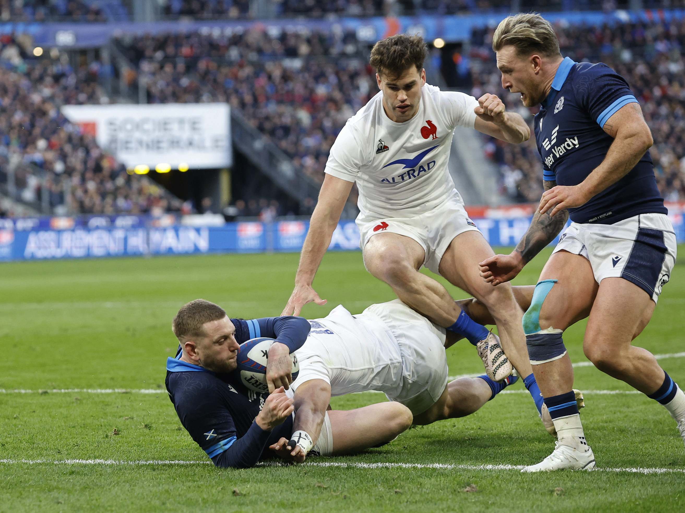 France win first Six Nations Grand Slam in 12 years as gutsy England fall  short in Paris