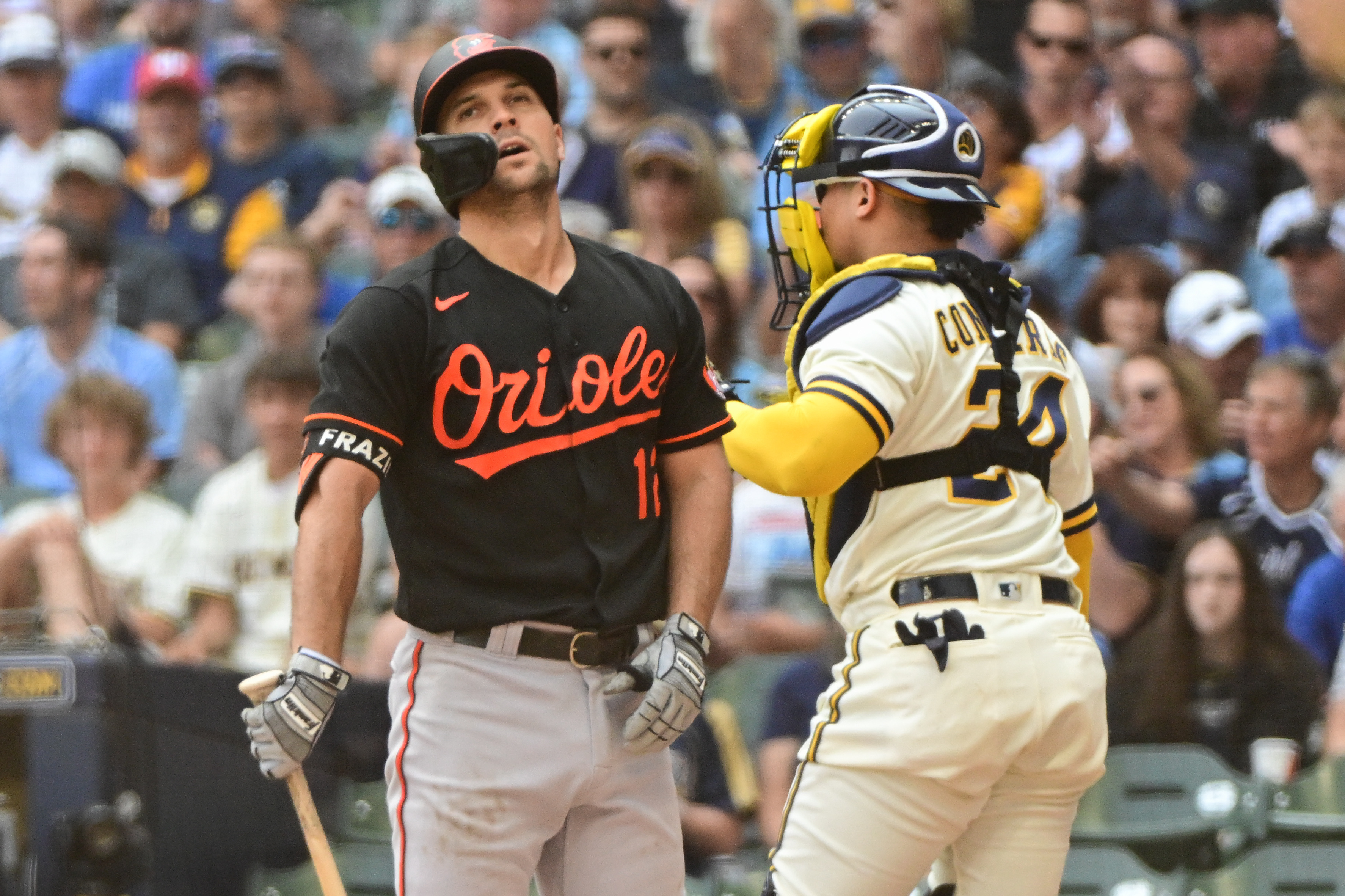 Bullpen falters as Brewers can't complete sweep, lose to Orioles 6