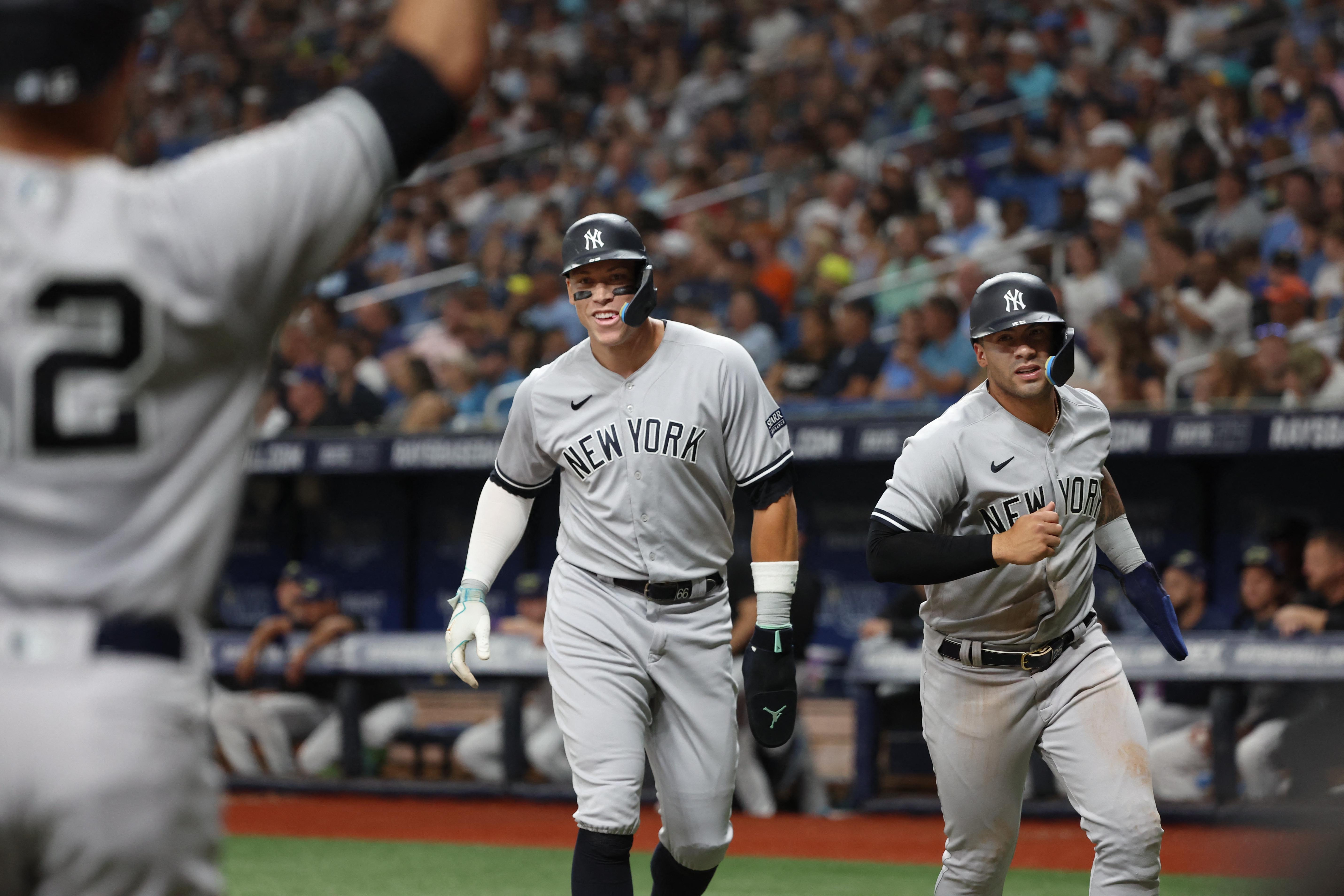 LeMahieu and Stanton homer as the Yankees beat the Royals 5-2. Cole strikes  out 10 - The San Diego Union-Tribune