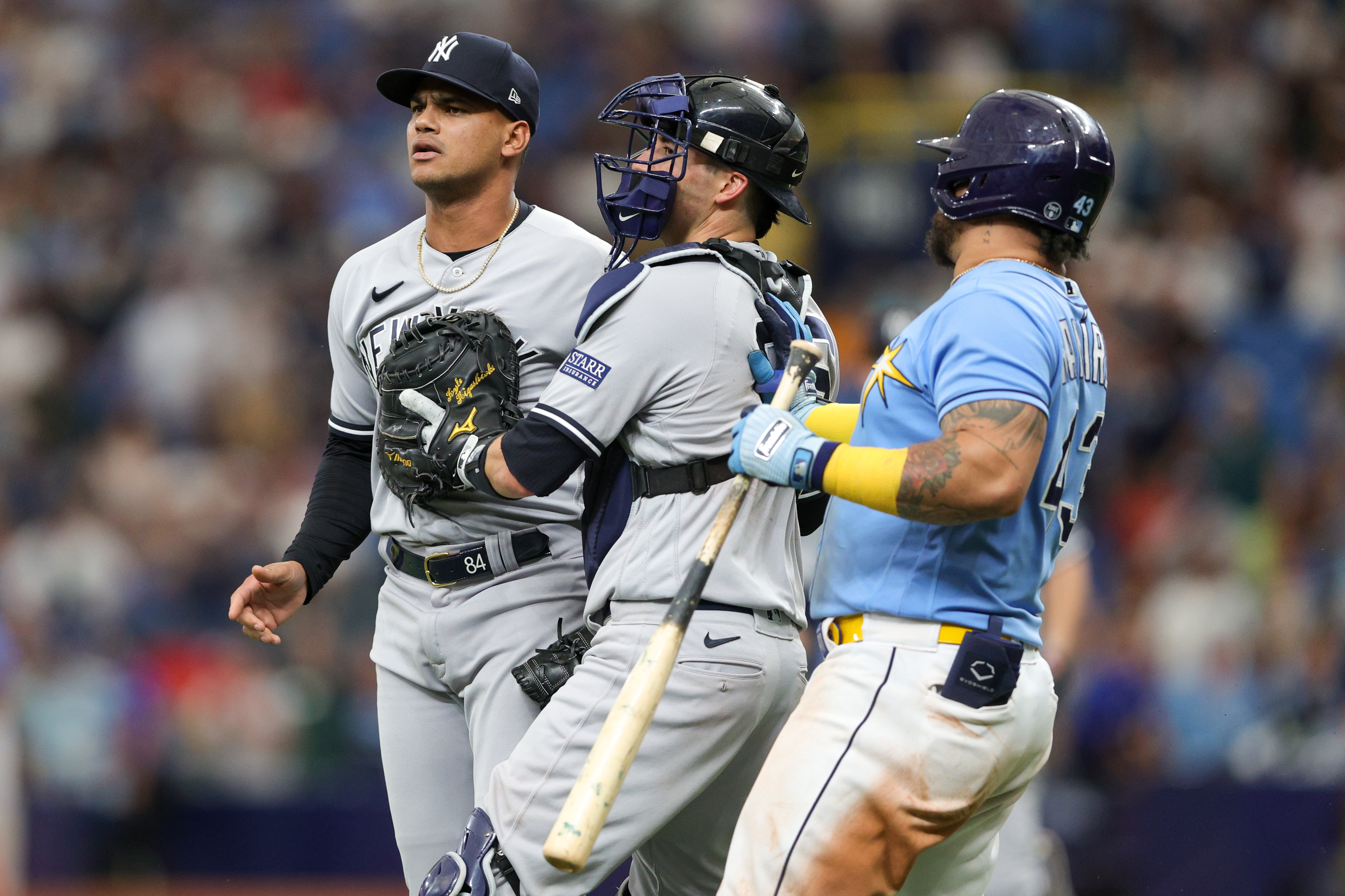 Lowe's 4 RBIs lead Rays over Yankees 7-4 as 5 batters hit and New York  drops 6 games under .500 - ABC News