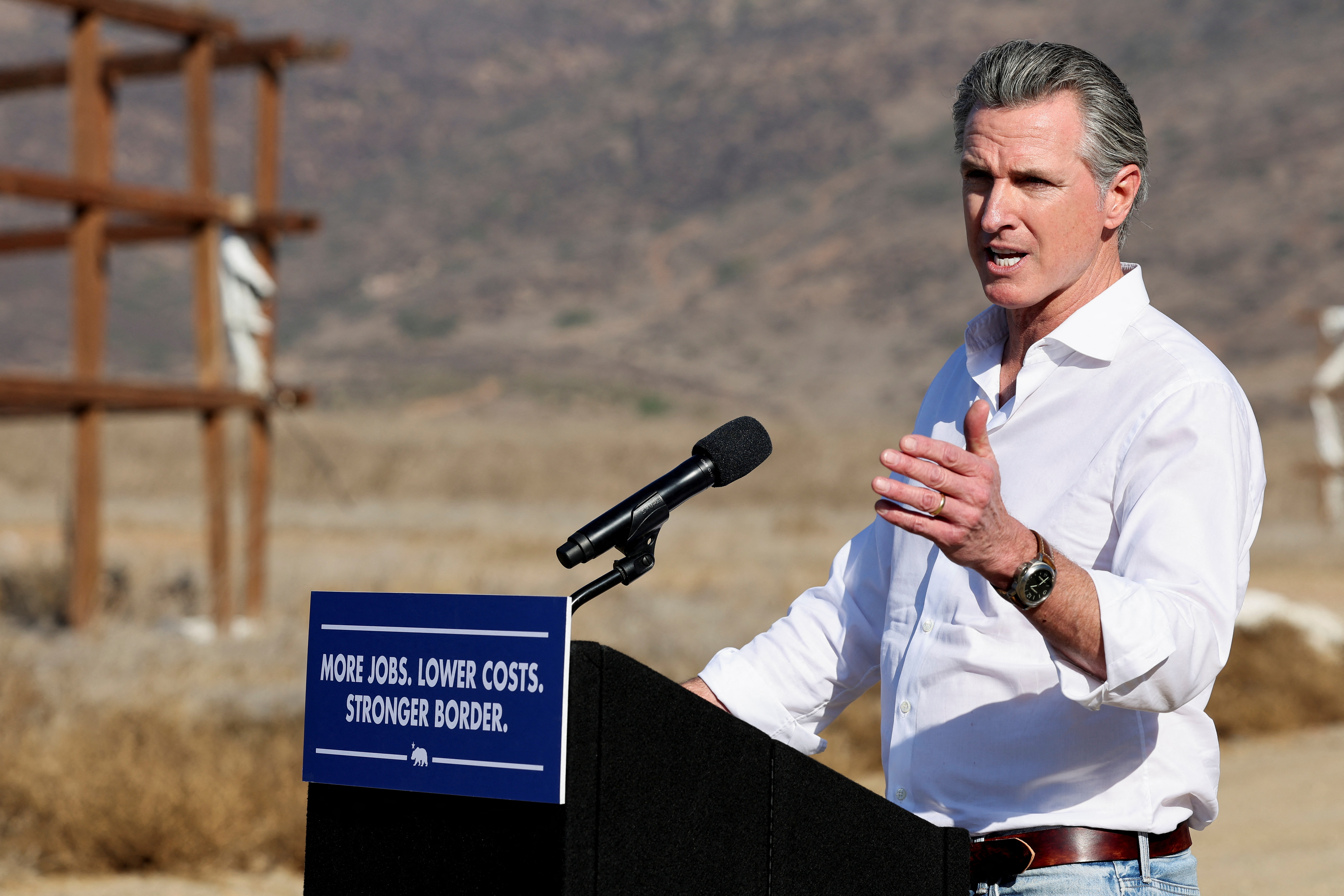 California governor promotes trade with Mexico after Trump threats | Reuters