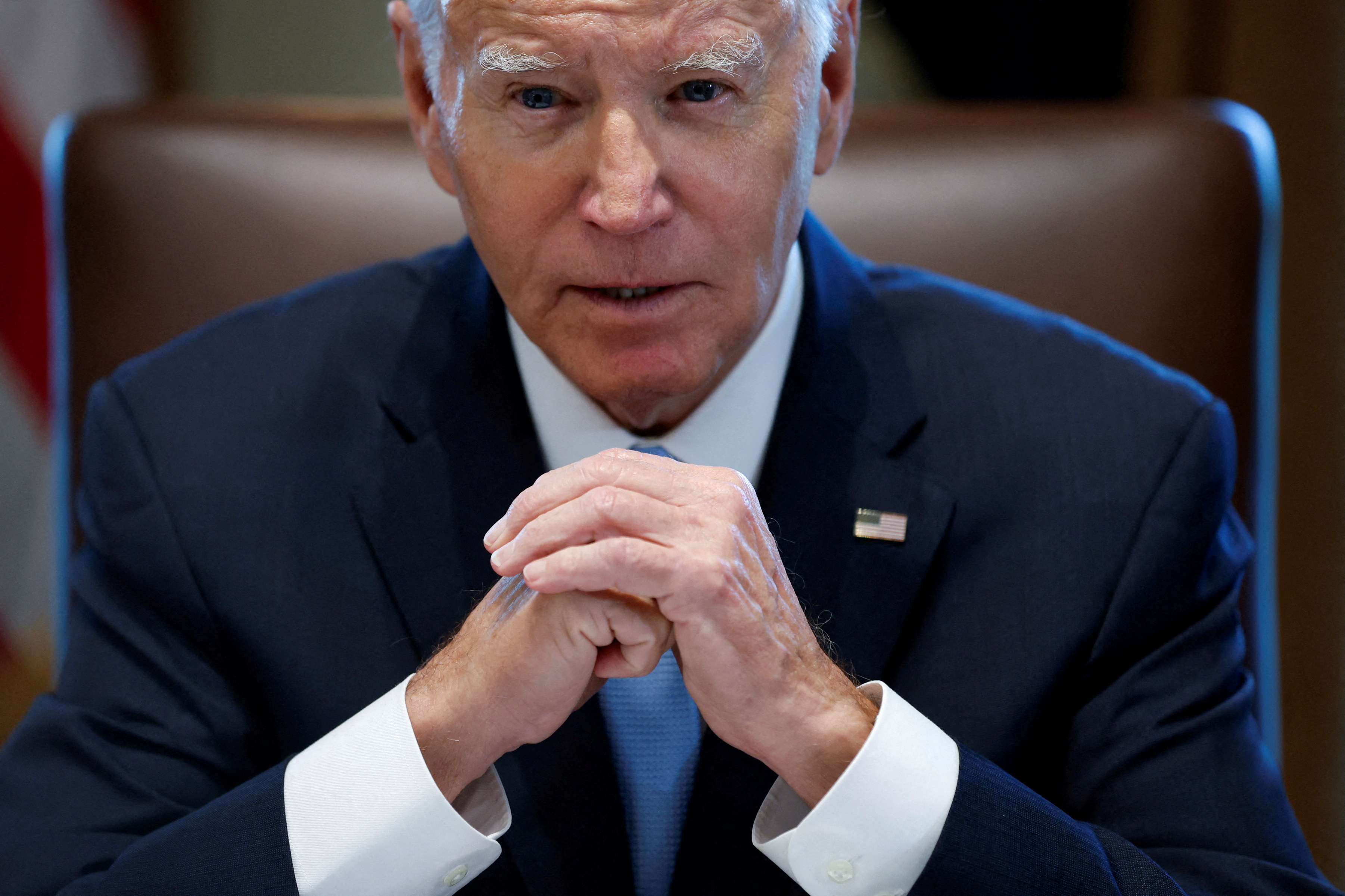 U.S. President Biden convenes a meeting of his Cancer Cabinet at the White House in Washington