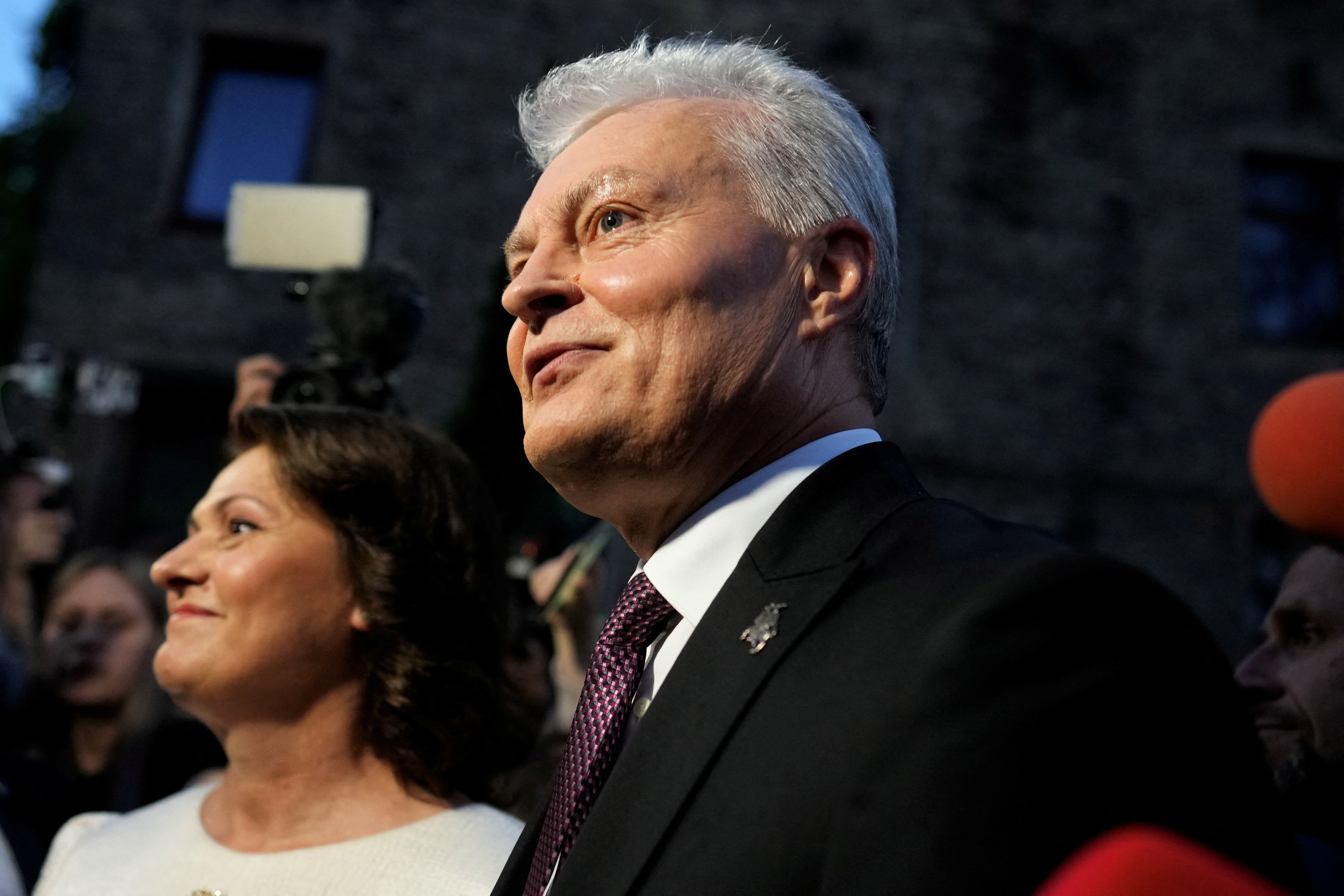 Lithuanian President Nauseda wins final round of presidential election in Vilnius