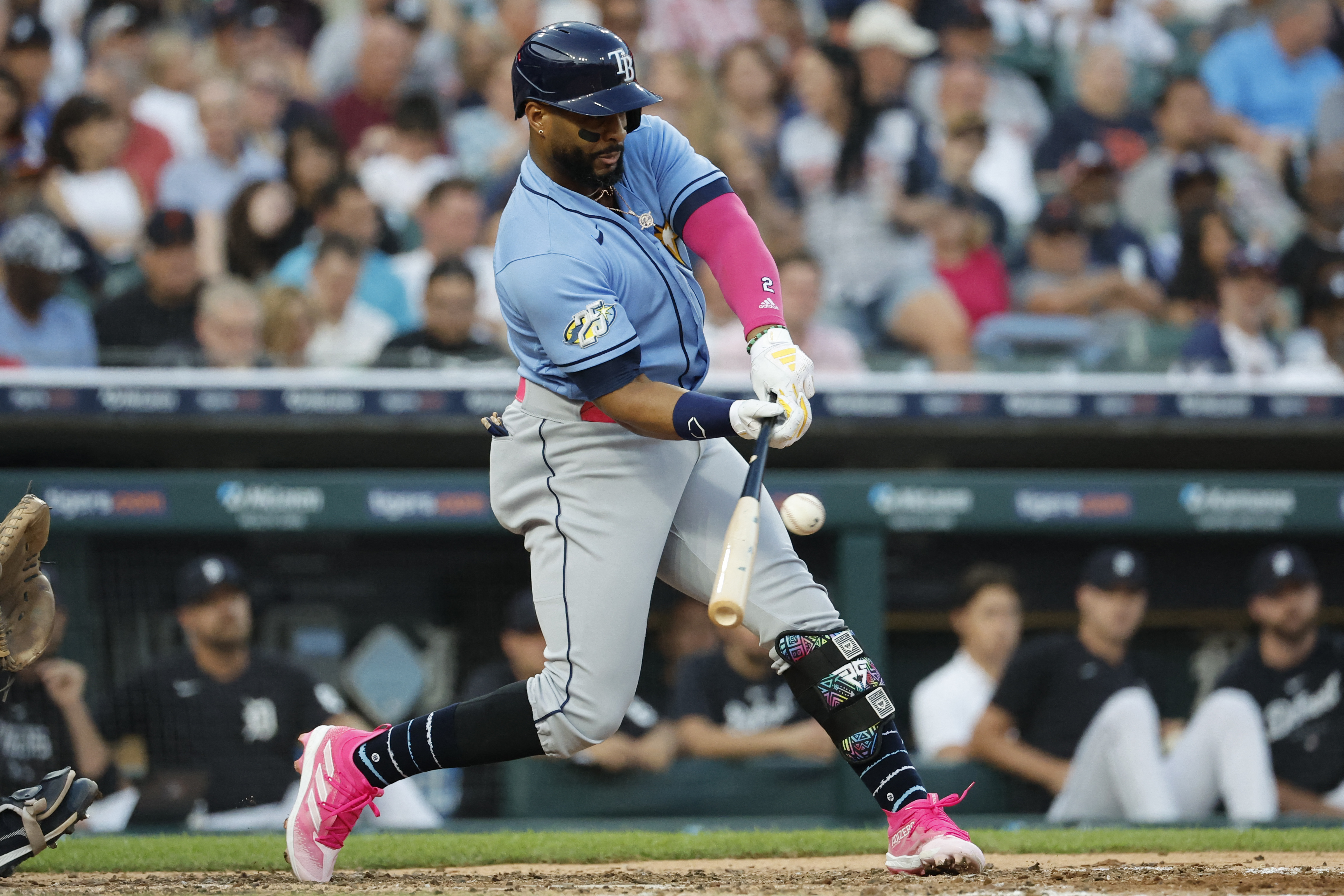 Jose Siri homers and drives in 3 runs to help Rays rout Tigers 8-0