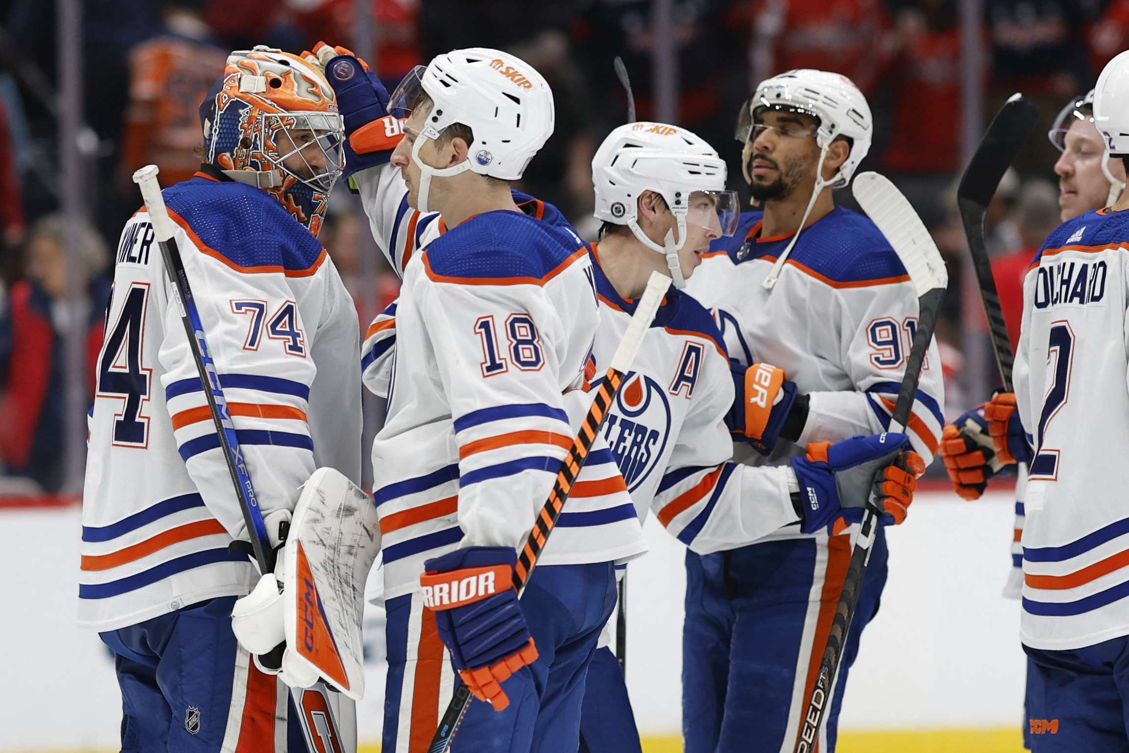 Oilers end skid with shutout win over Capitals | Reuters